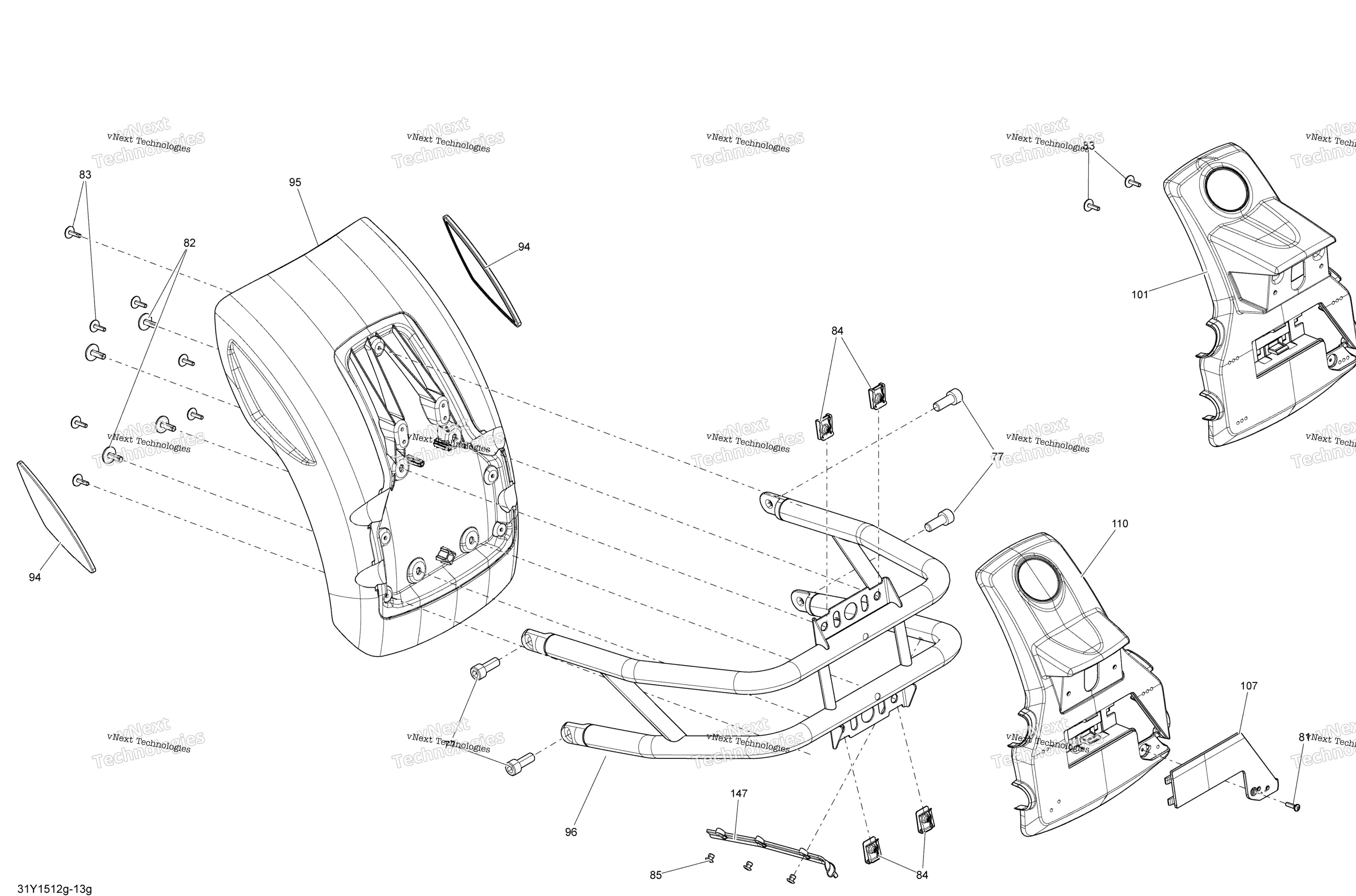 Кузов And Accessories Rear Fender