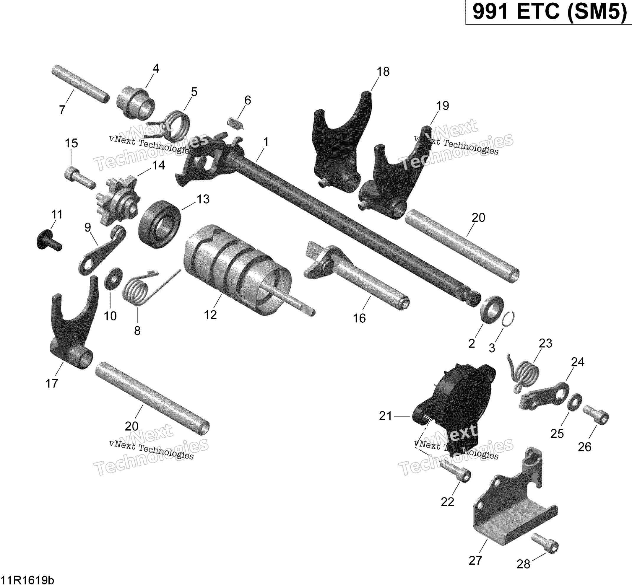 Shifting System Sm5