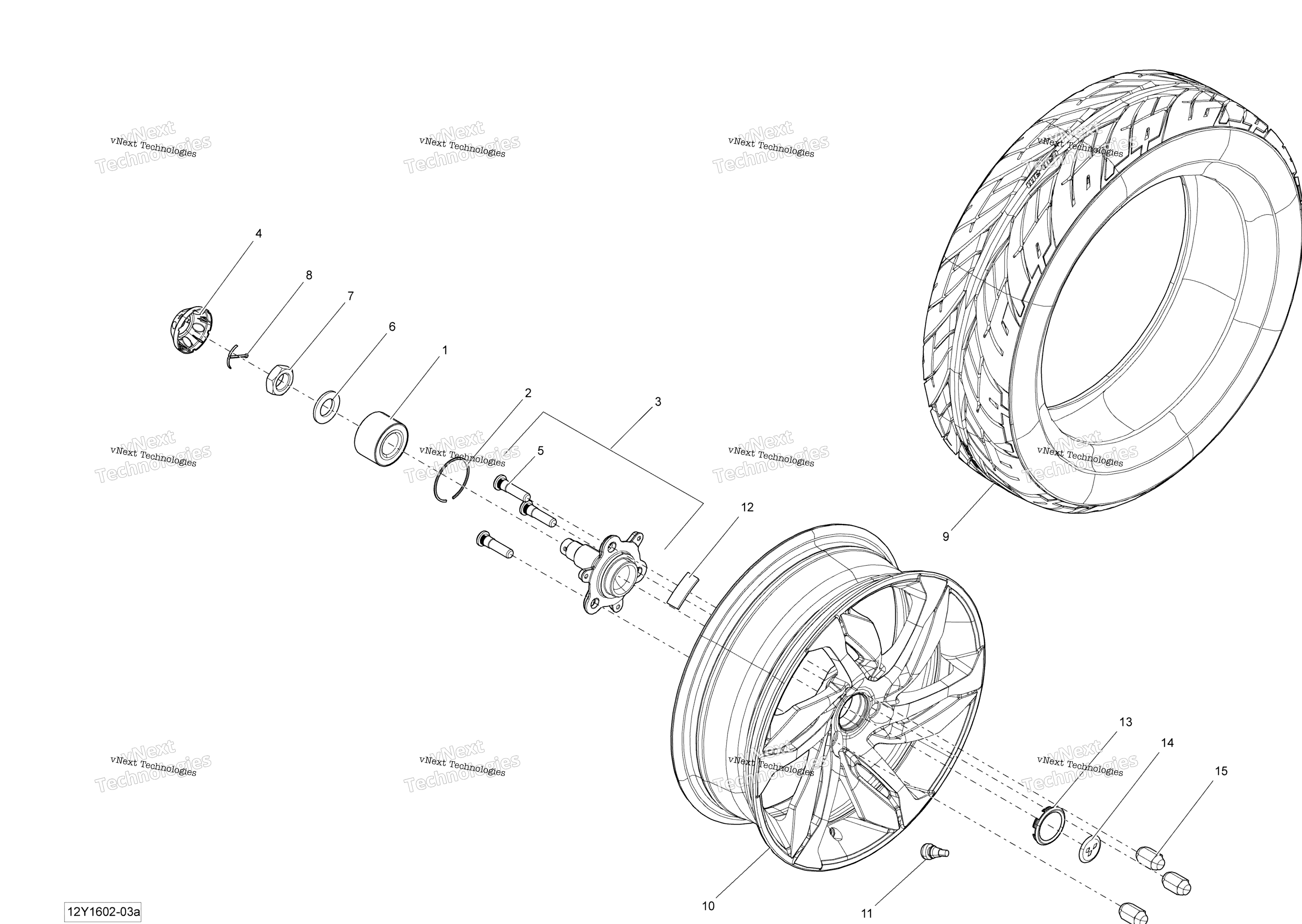 Привод System, Front - Rs