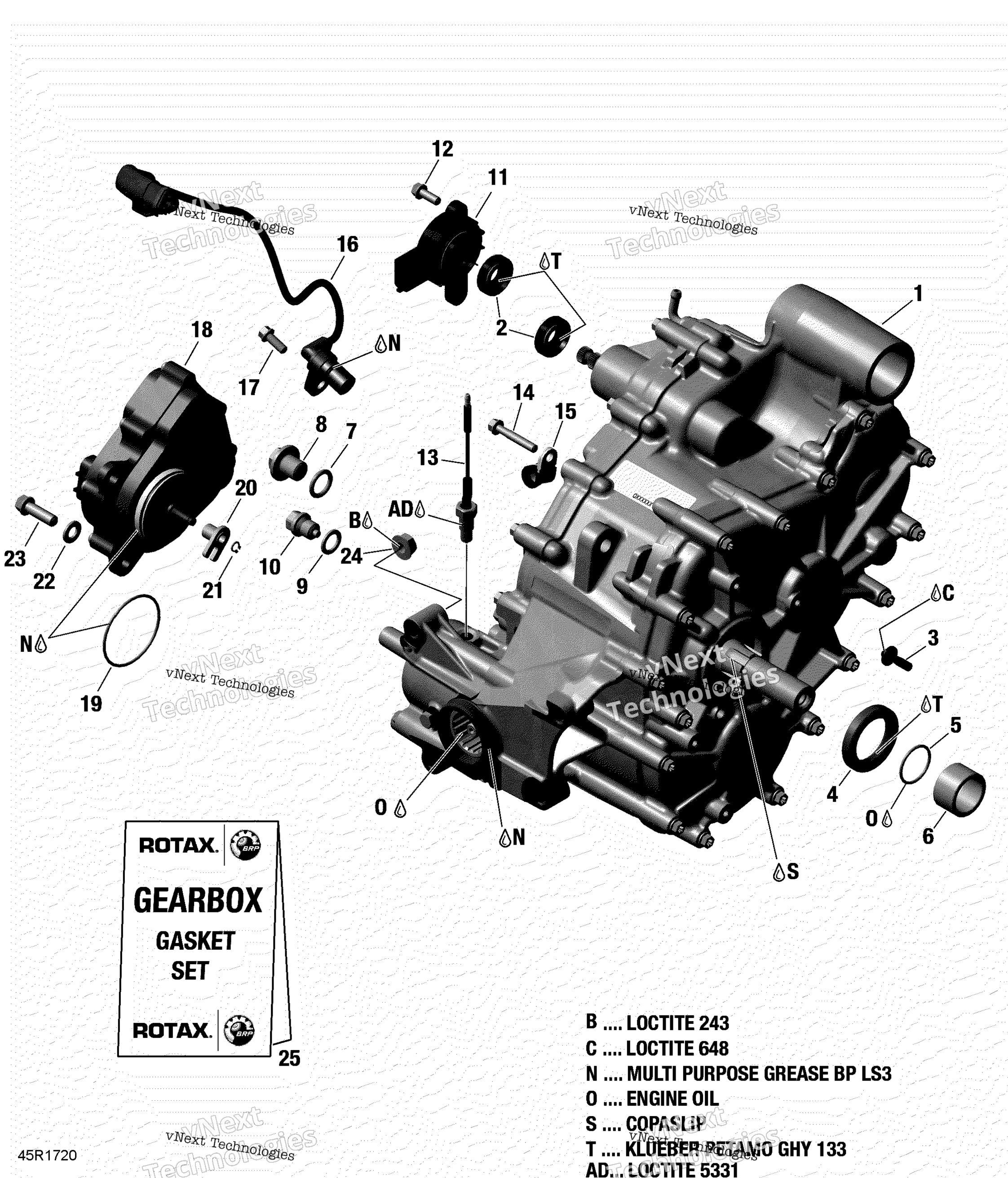 Передача Box Assy - Gbps - 6X6