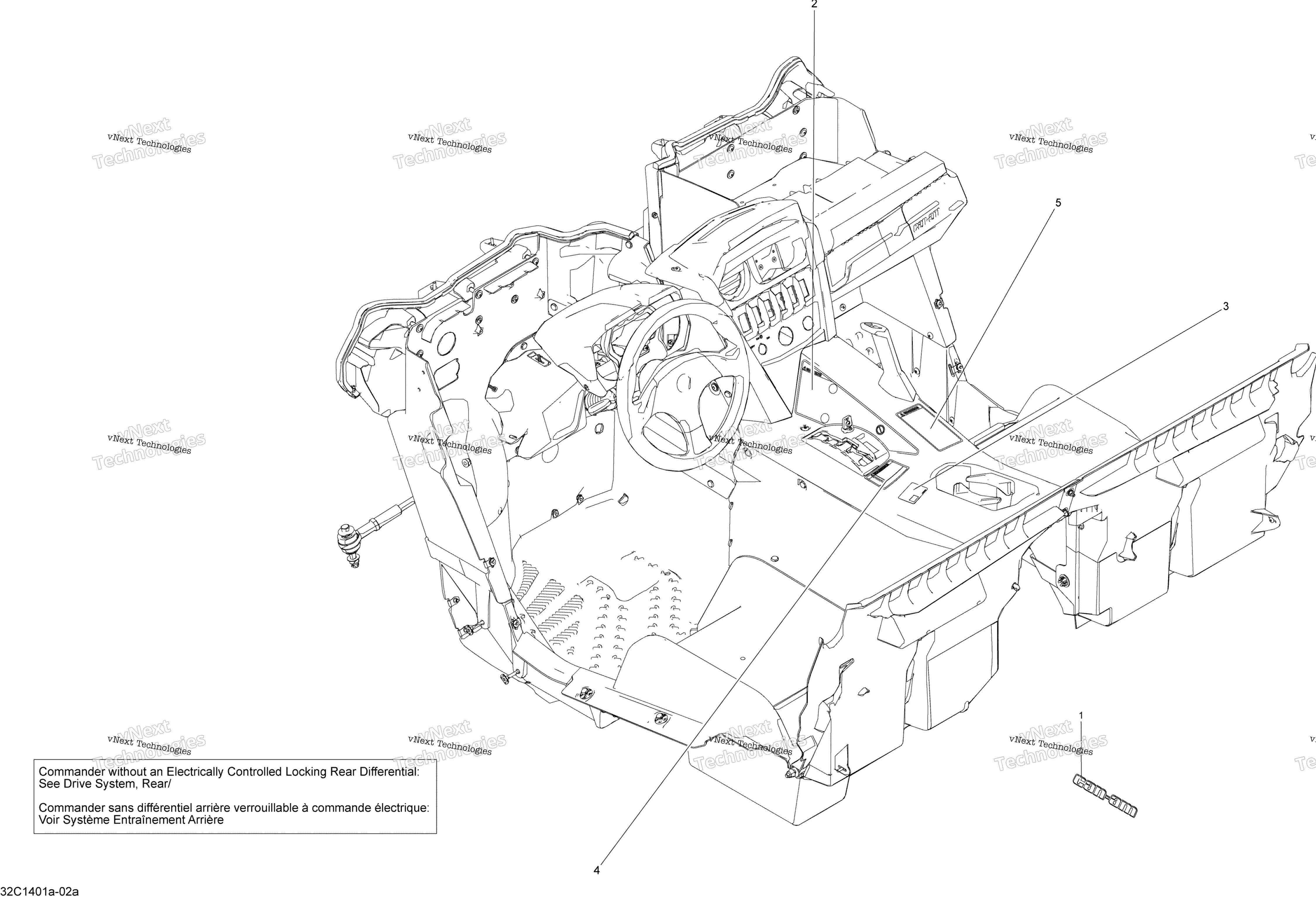 Наклейки - Locking Rear Differential