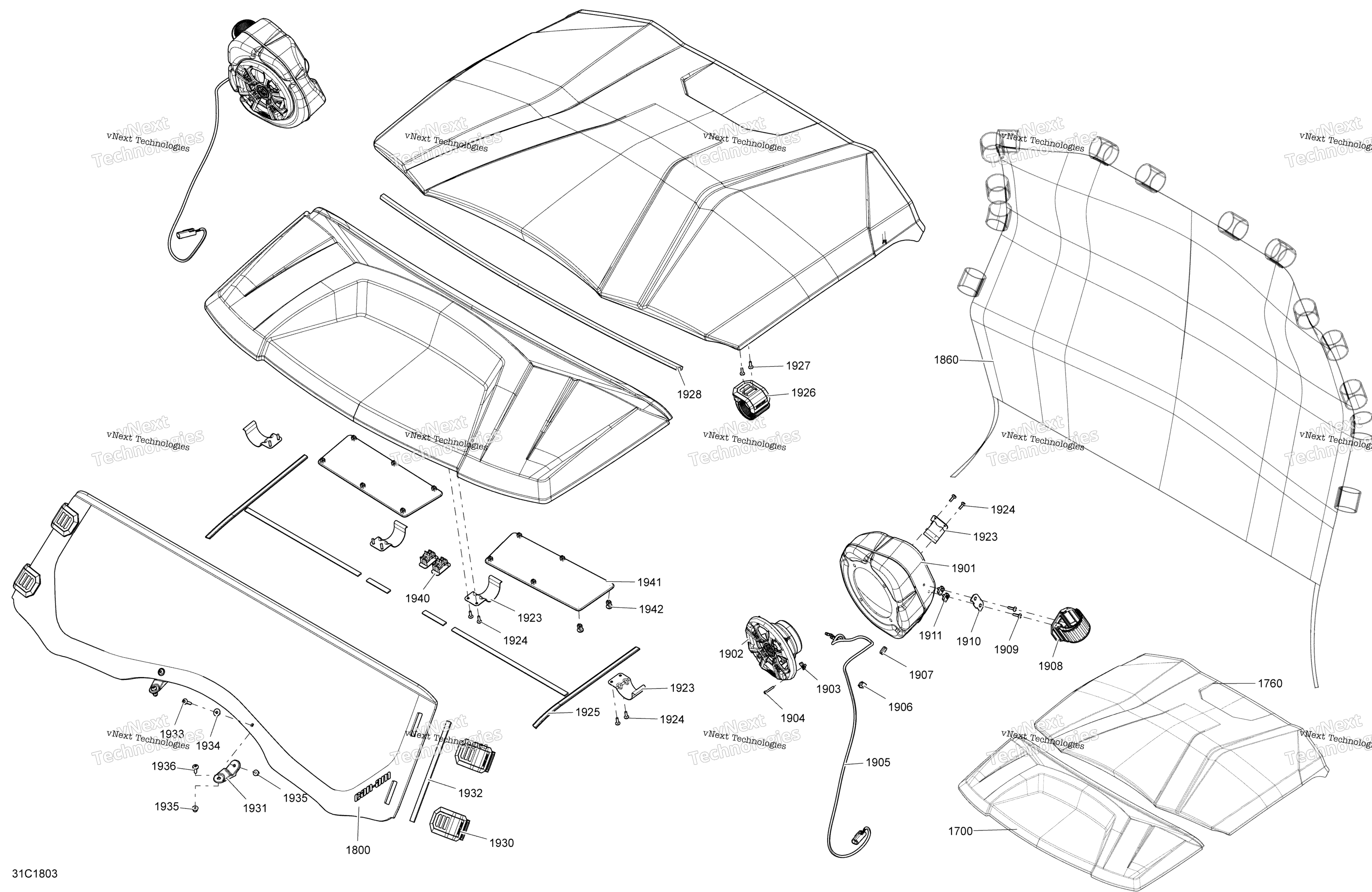Кузов And Accessories Commander Non Max - Package Ltd