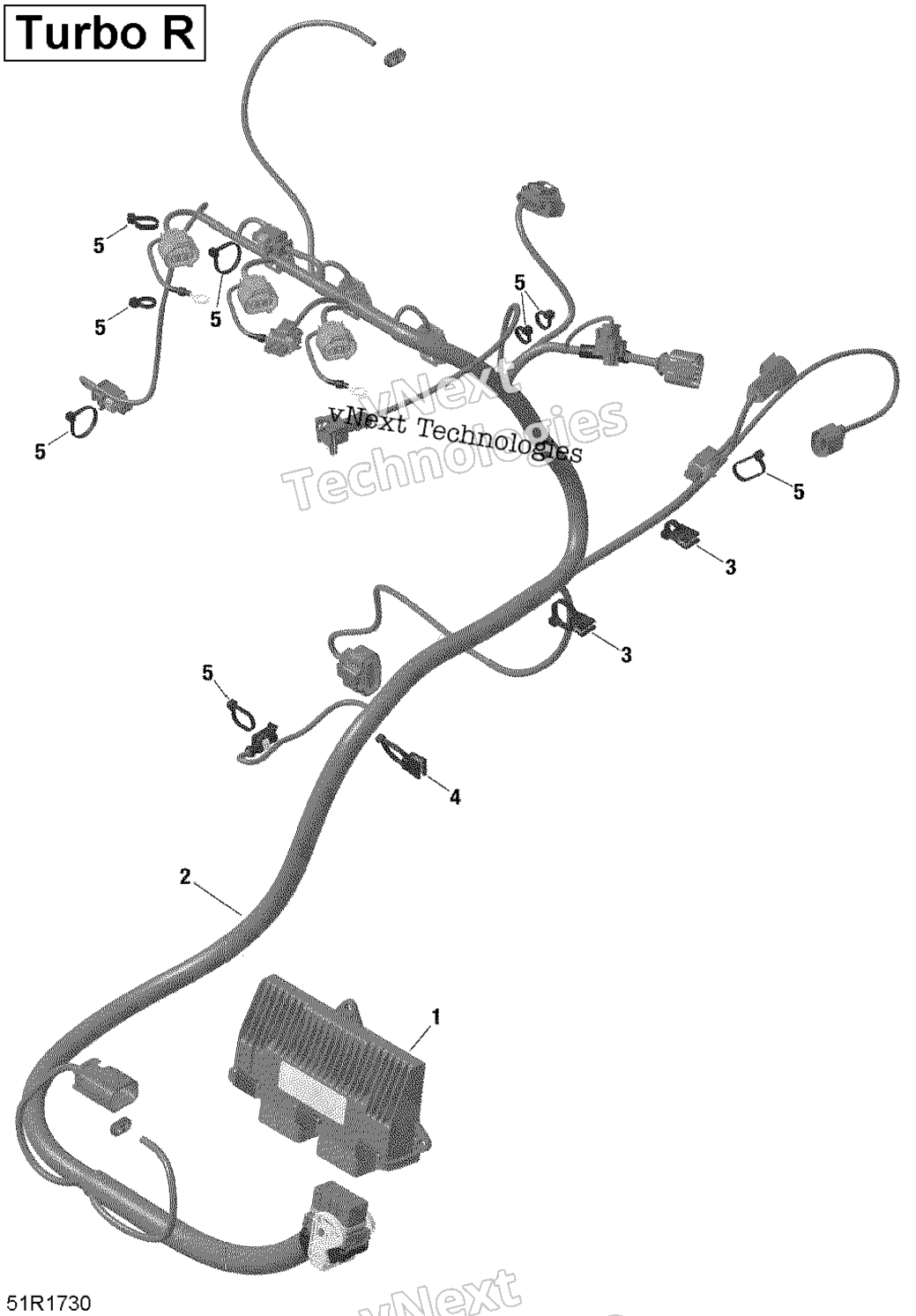 Электрооборудование - Engine Harness And Electronic Module