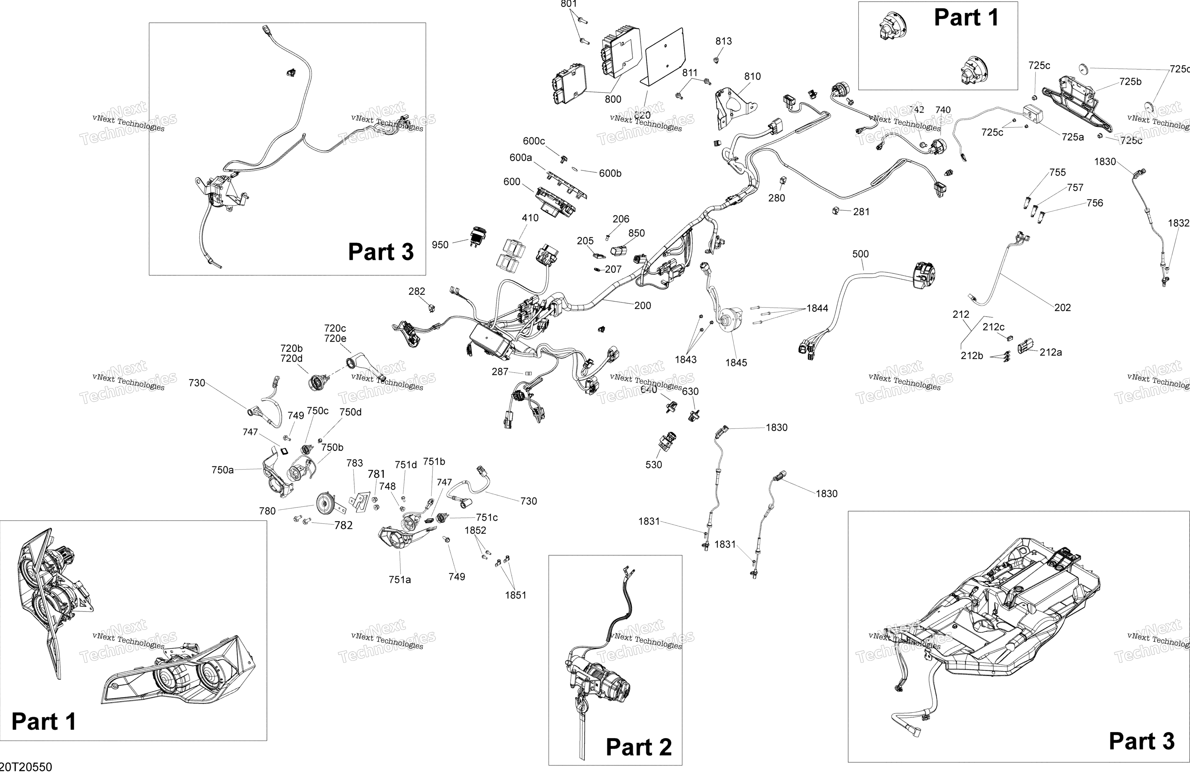 Электрооборудование System - Main Section