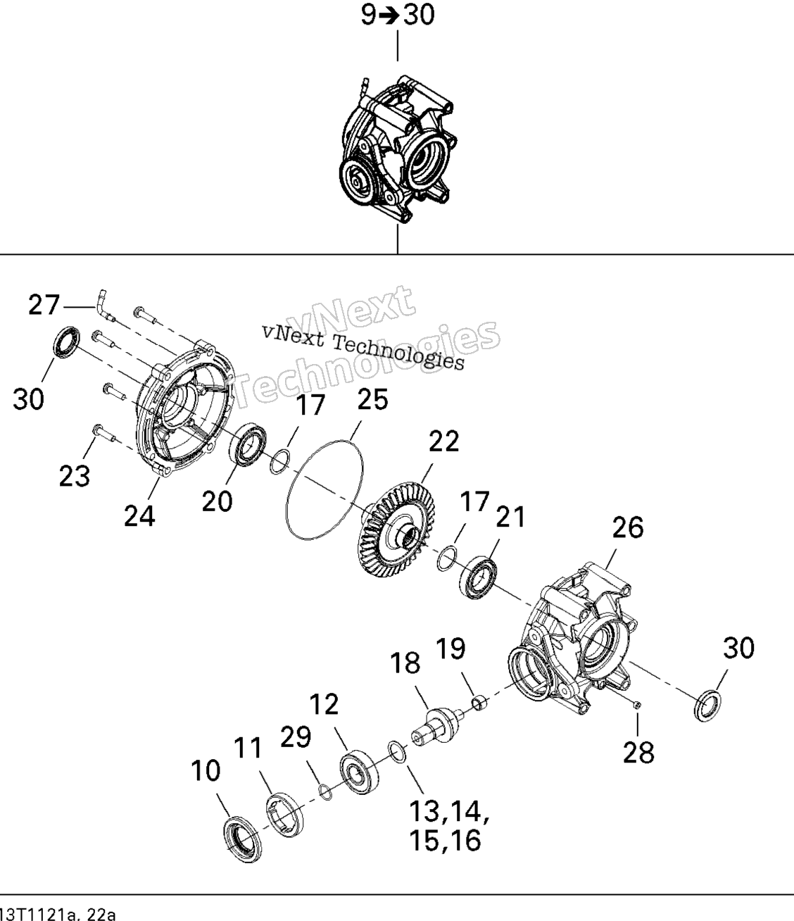 Differential Ass, задний 2