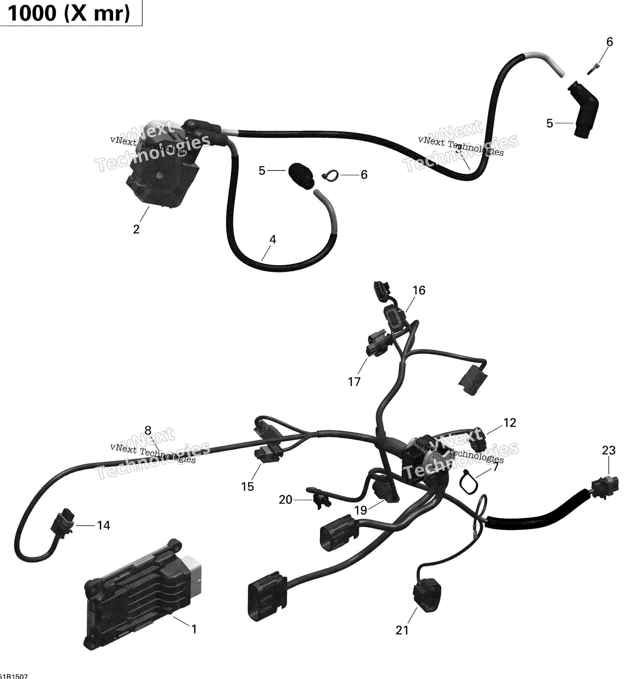 Двигатель Harness And Electronic Module