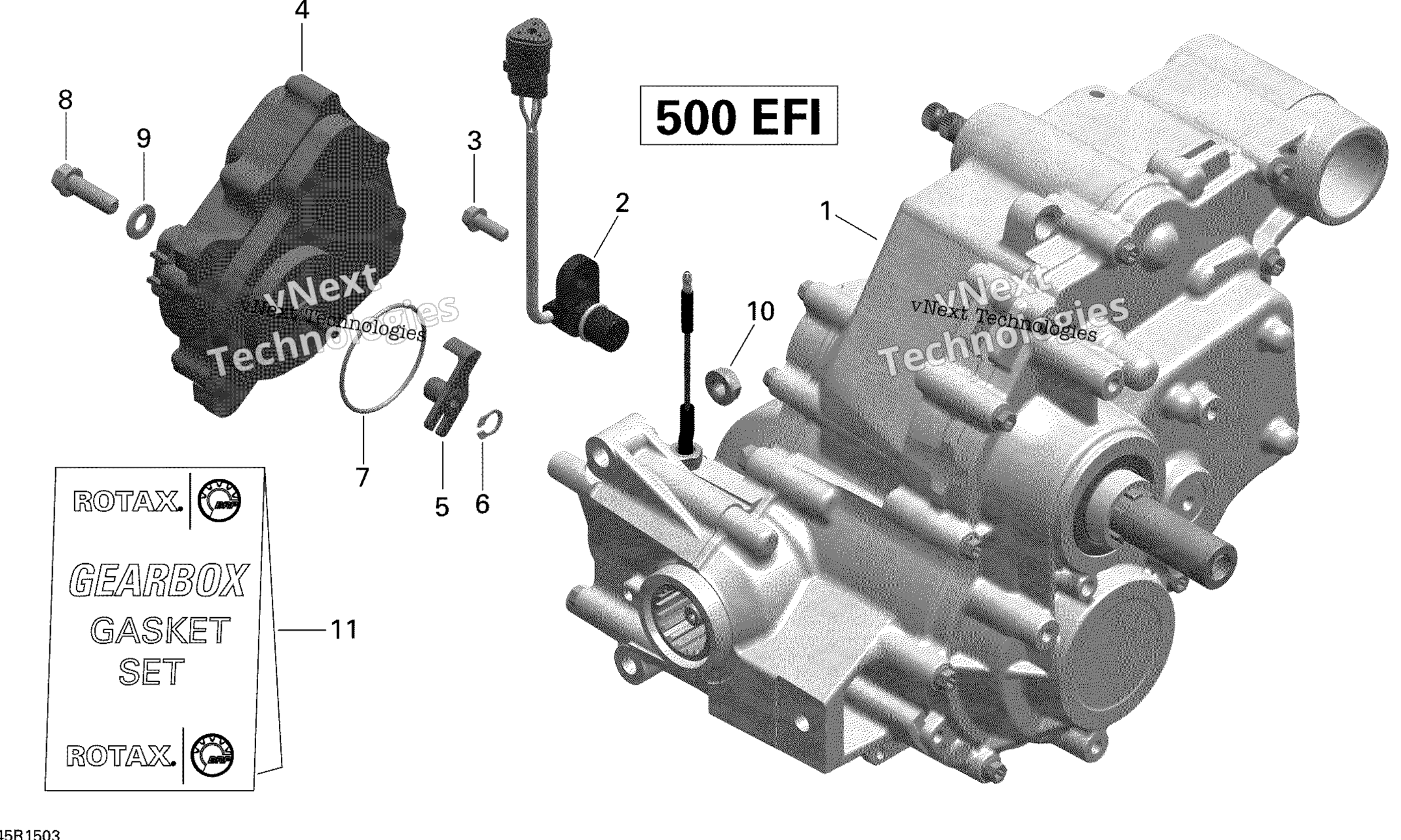 Передача Box Assy And 4X4 Actuator