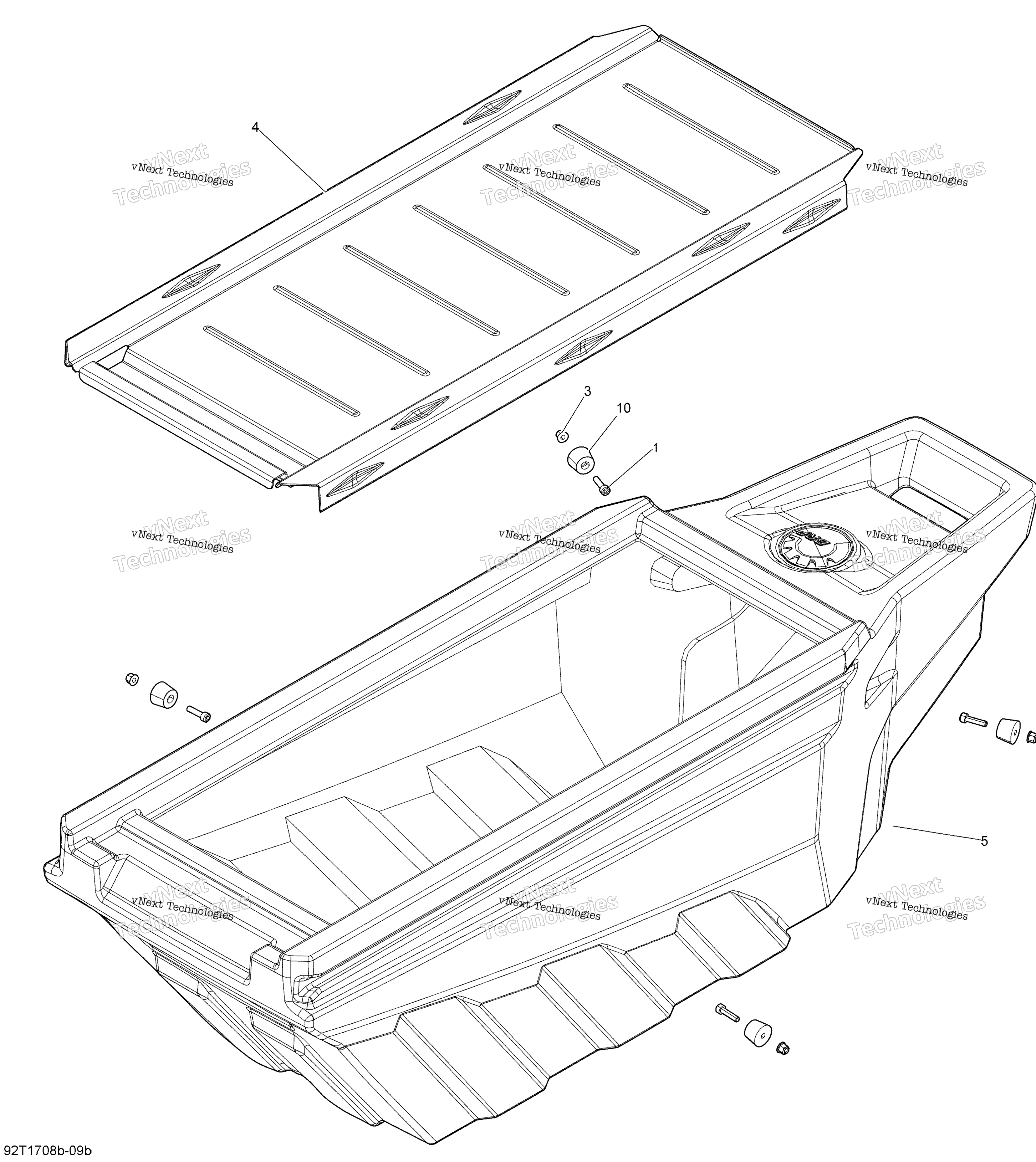 багажник Drawer Box комплект