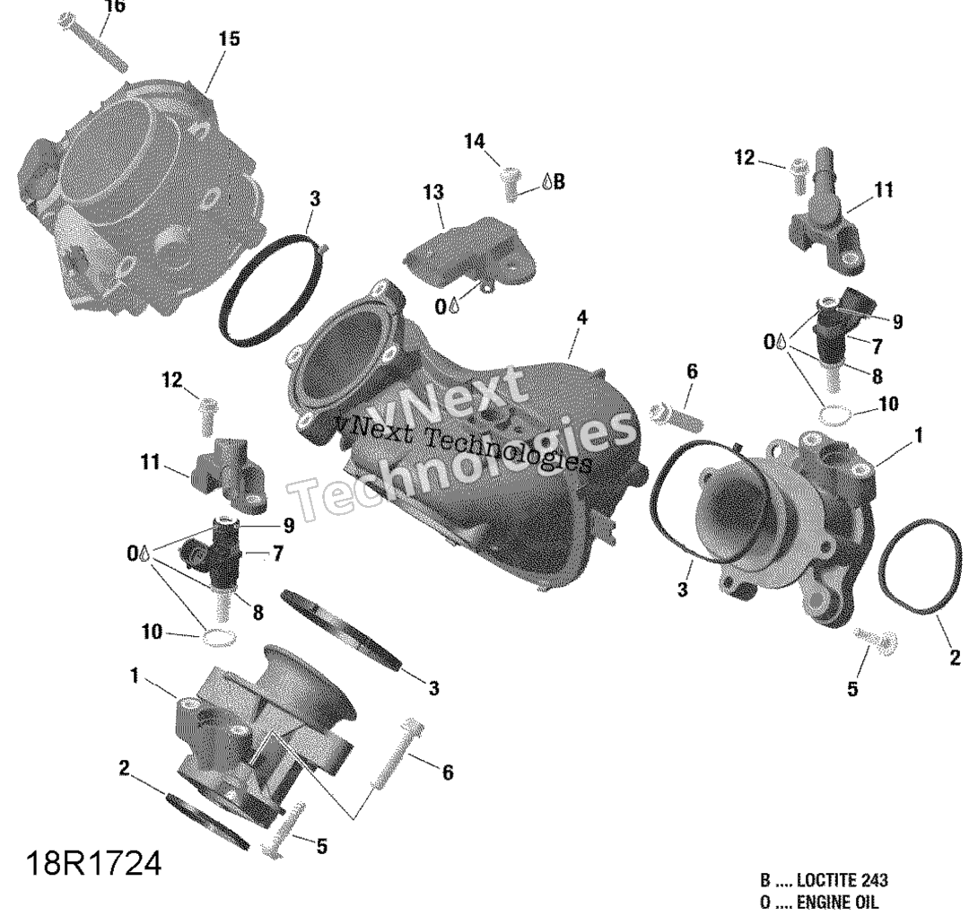 Воздушный впуск коллектор и Throttle кузов Hd10