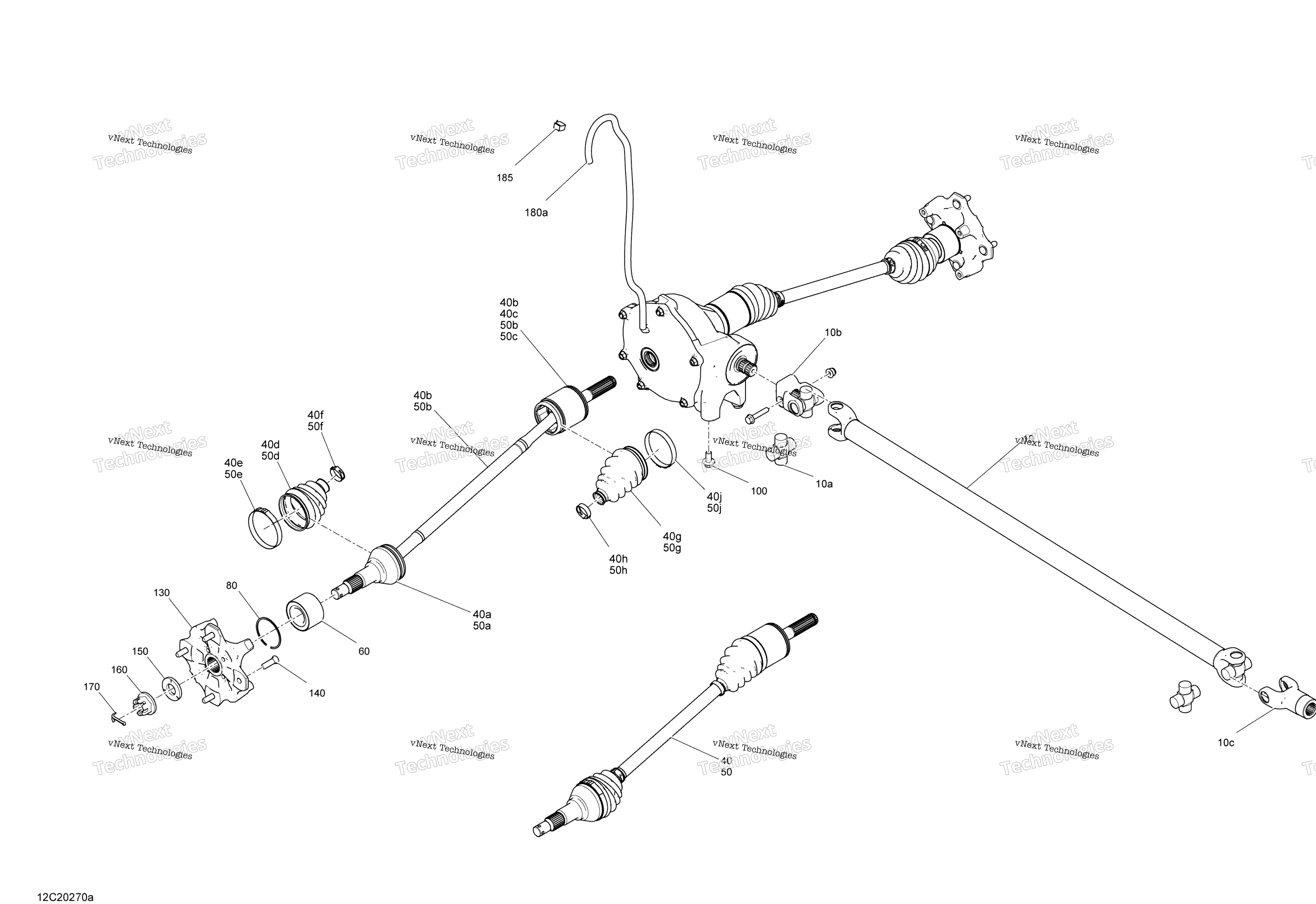 Передняя часть Drive - Common Parts - Base - Dps - Pro