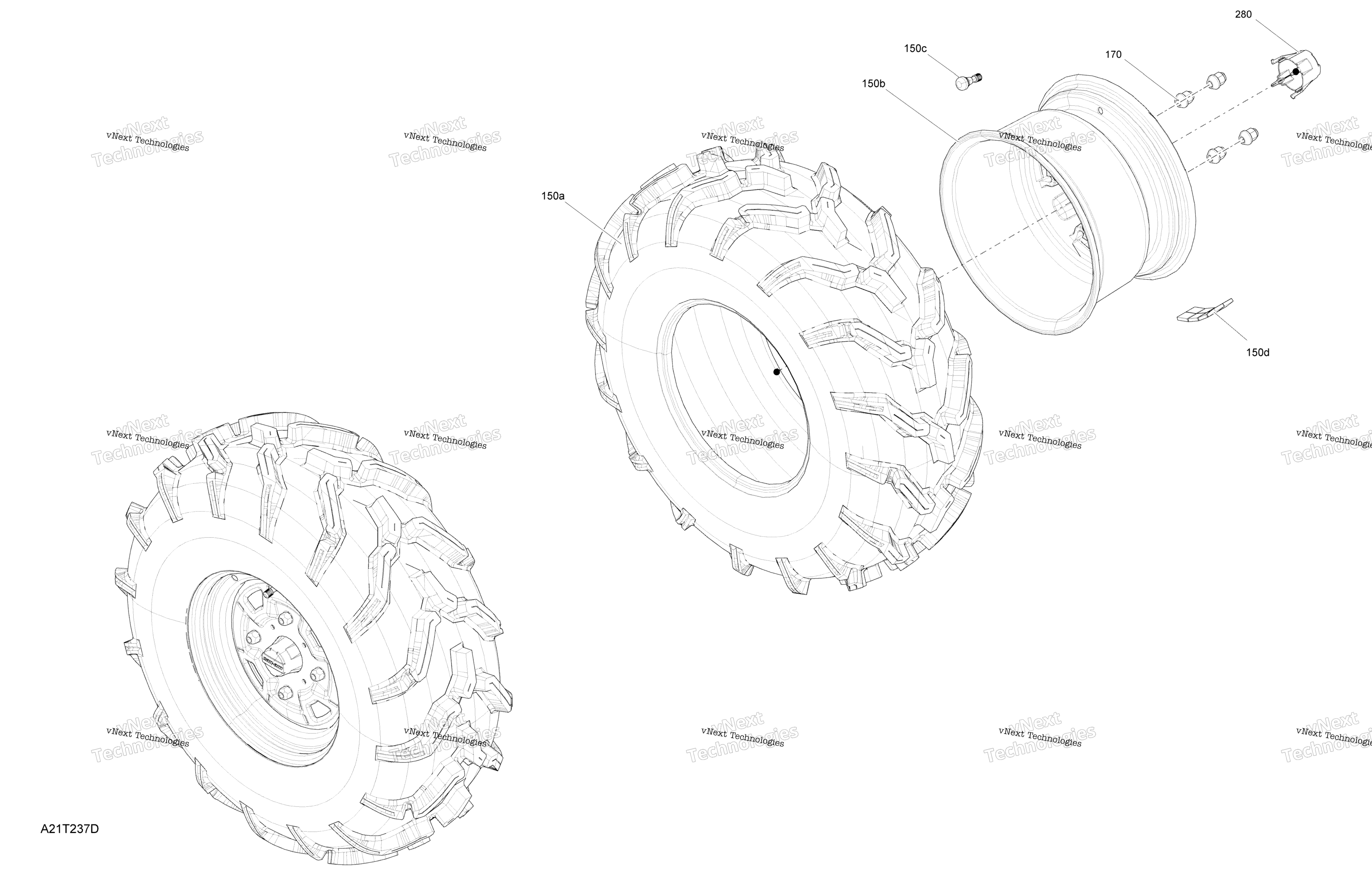 Привод - Front Section - Wheels - Xu