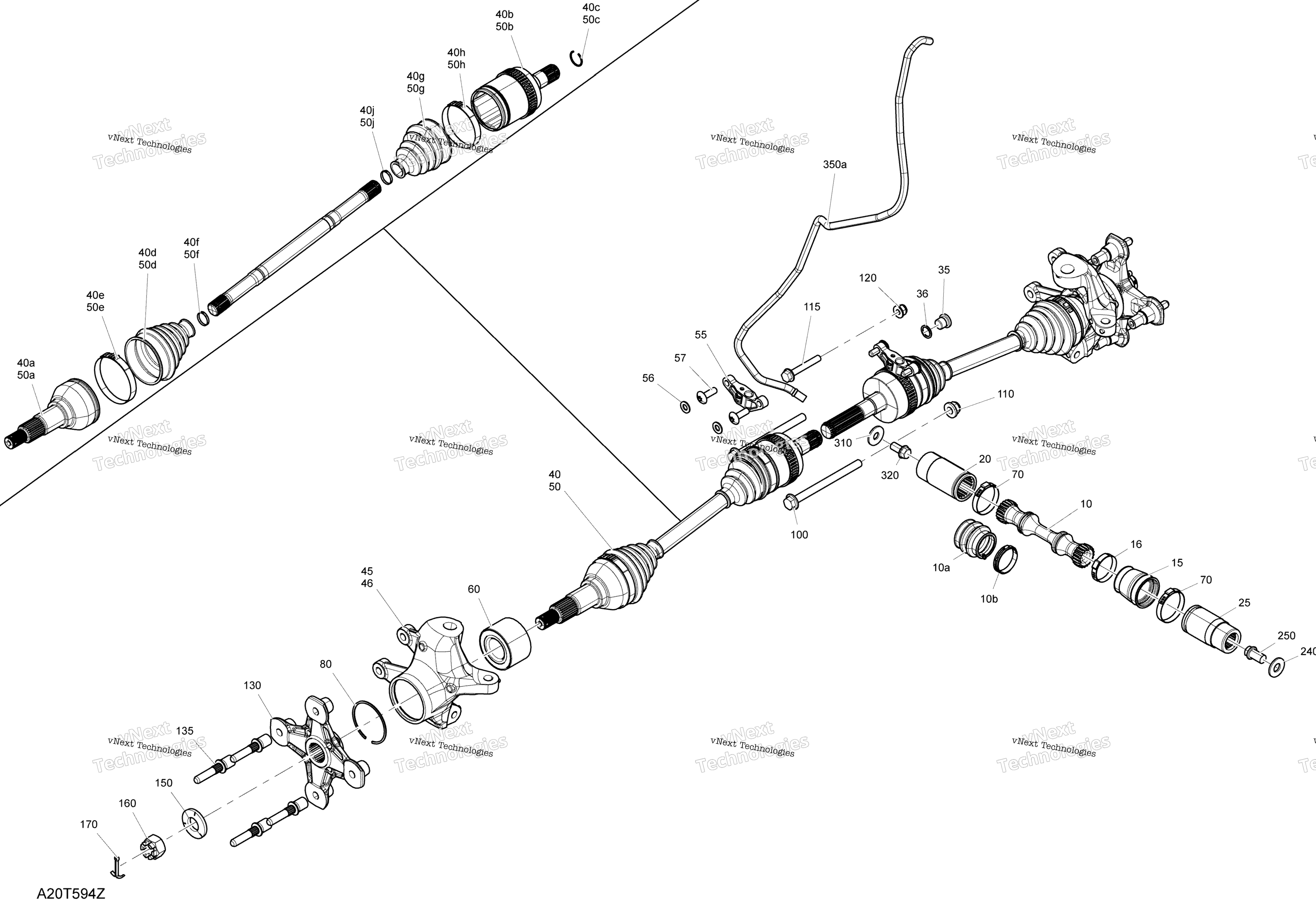 Привод - Front Section - Common Parts