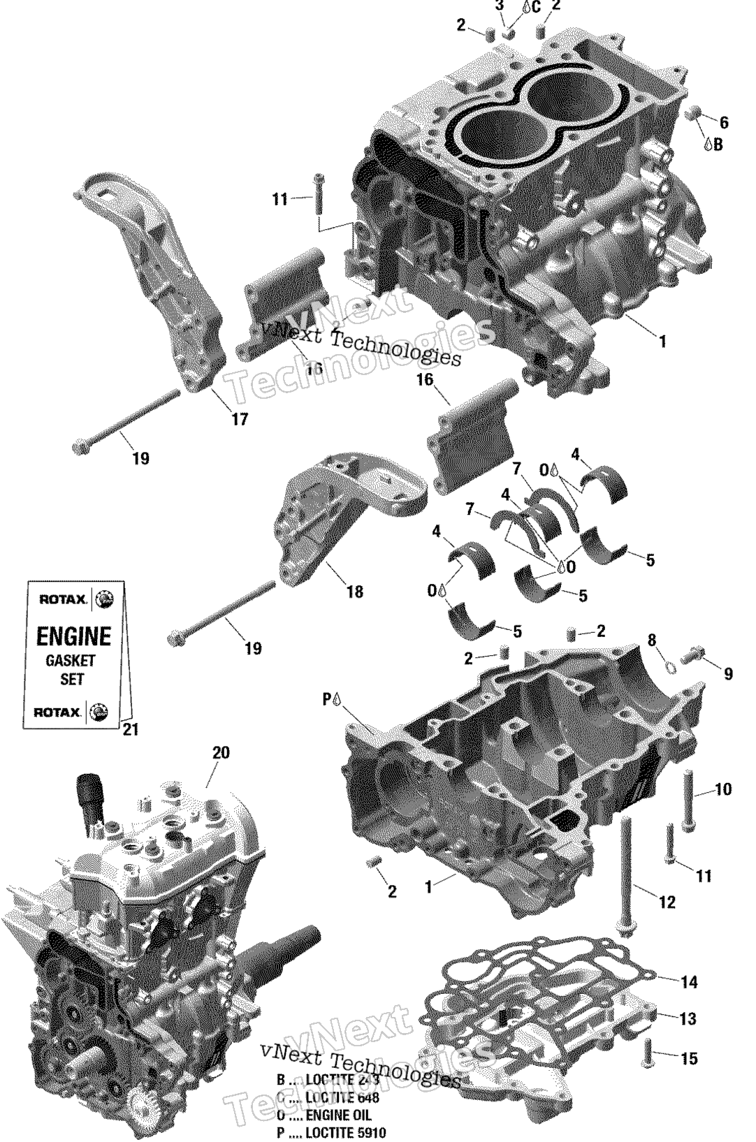 Moteur Carter 600 Ace