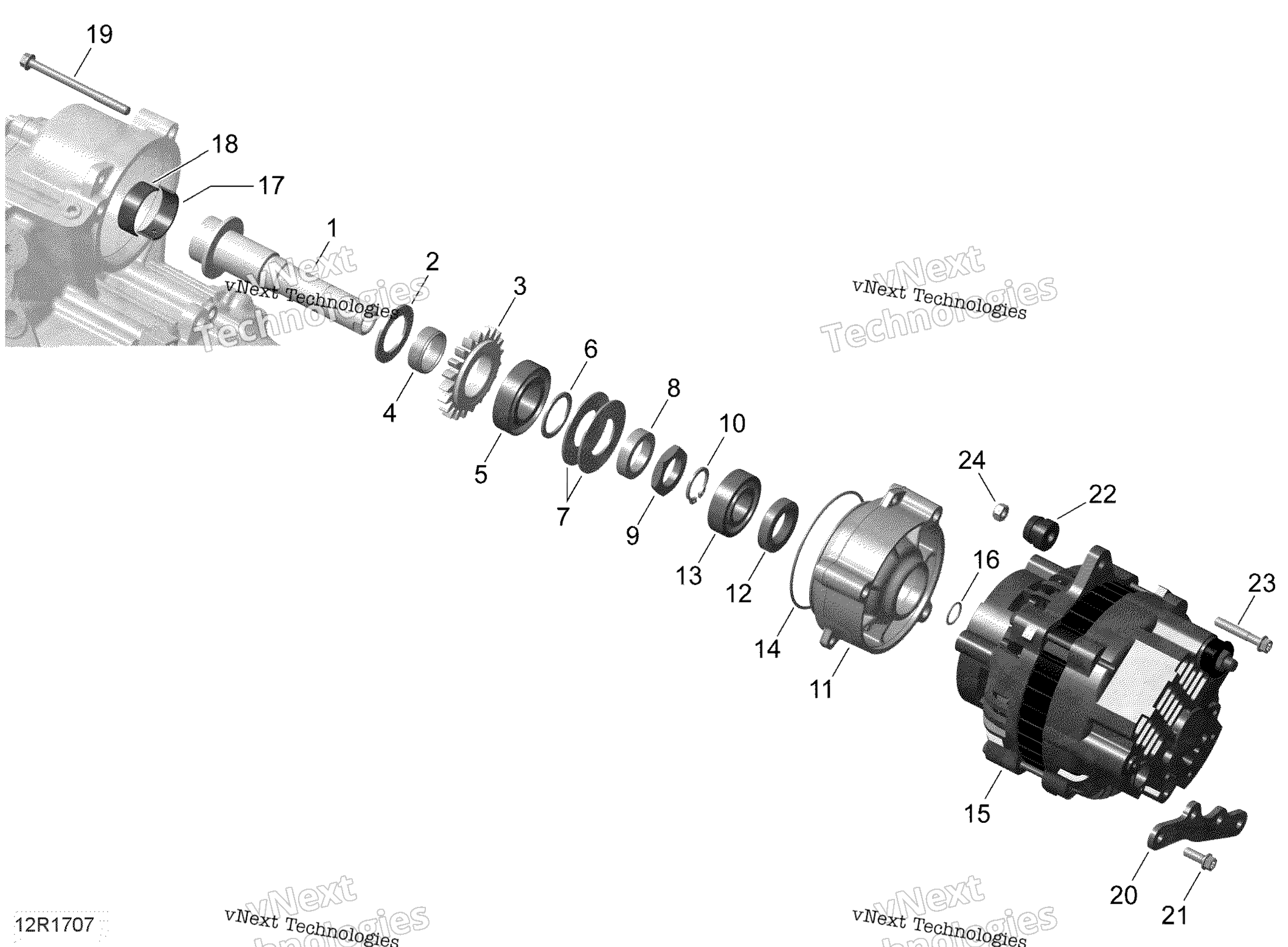 Rotax генератор