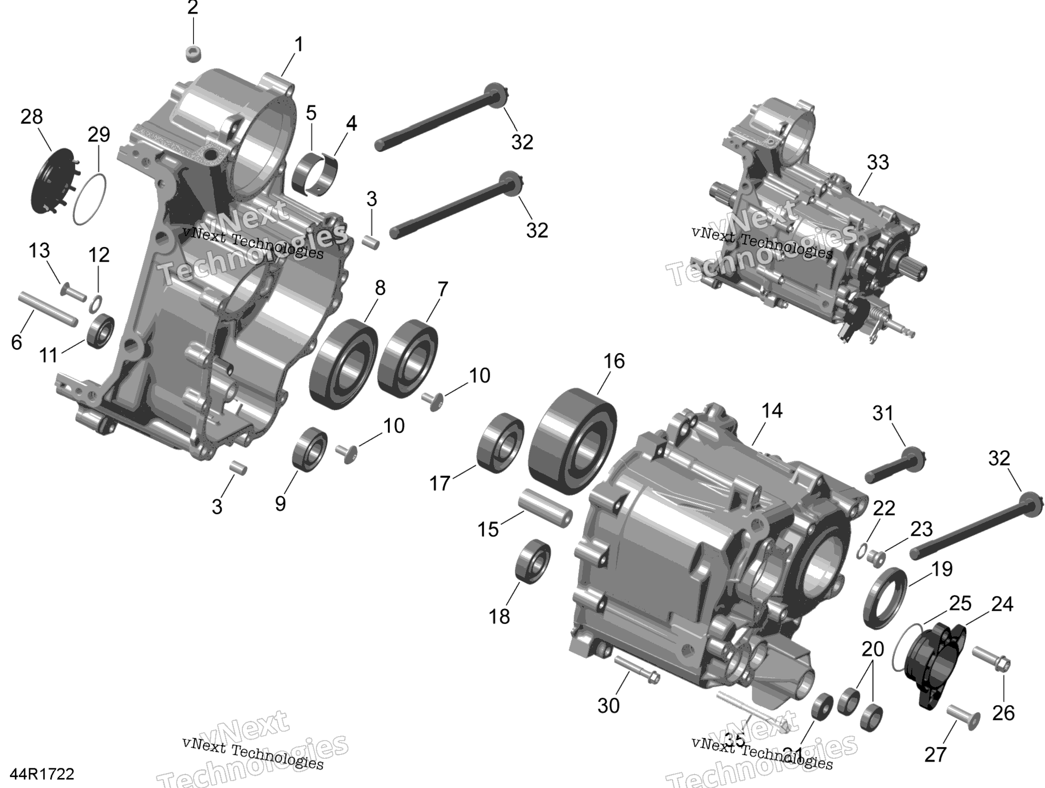 Rotax Gearbox Housing Se6