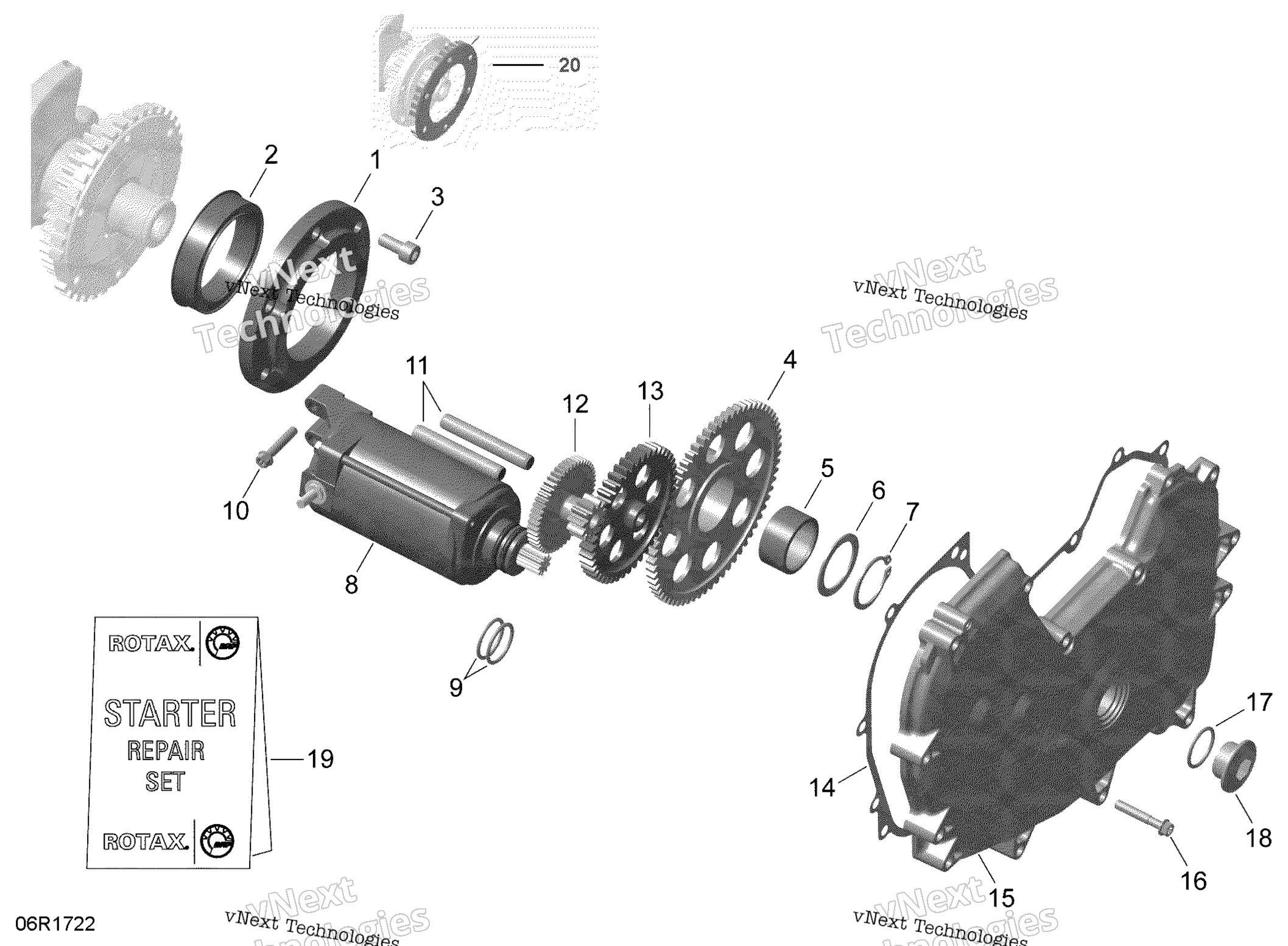 Rotax Electric Starter