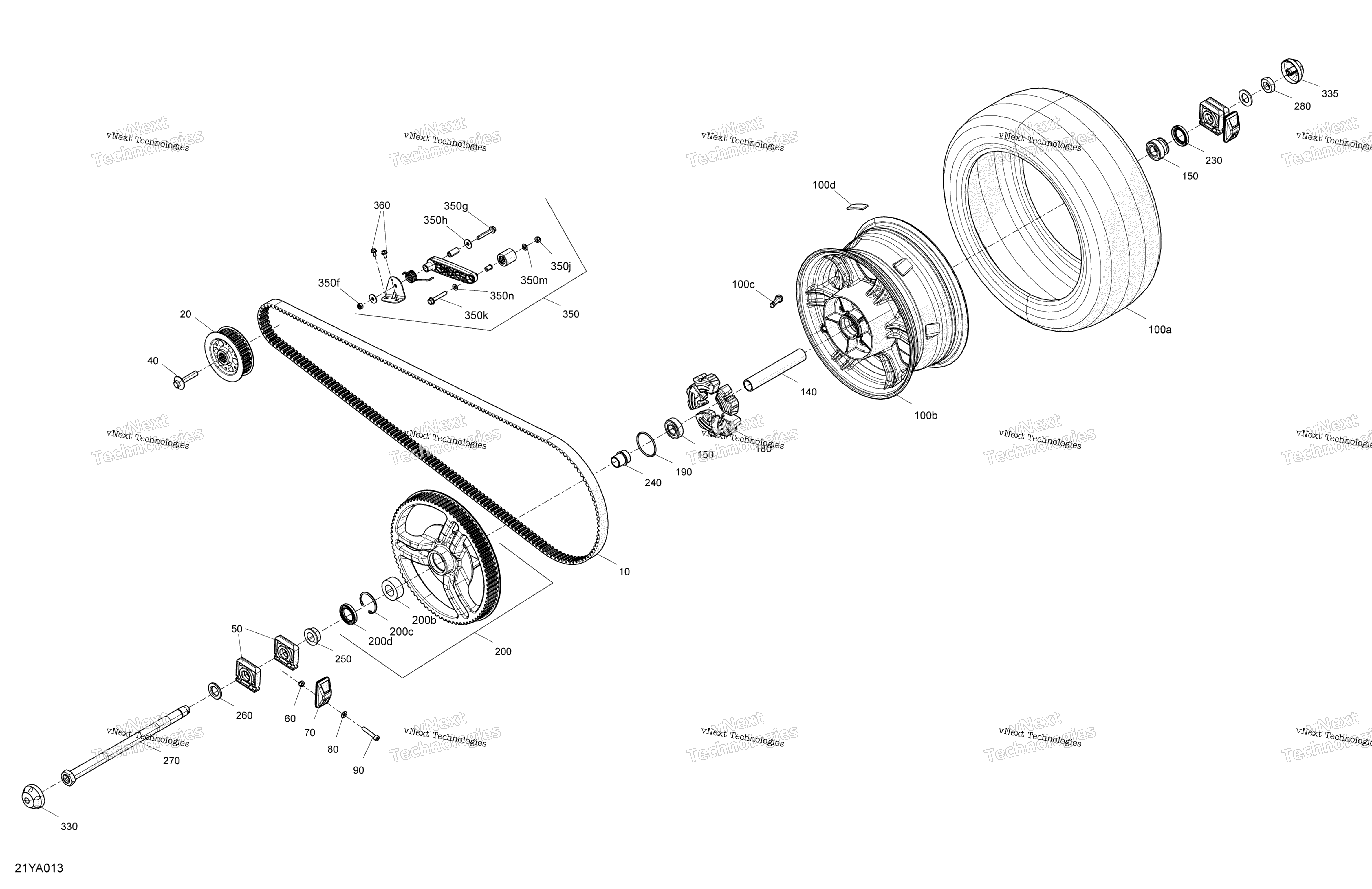 Привод - Rear Common Parts