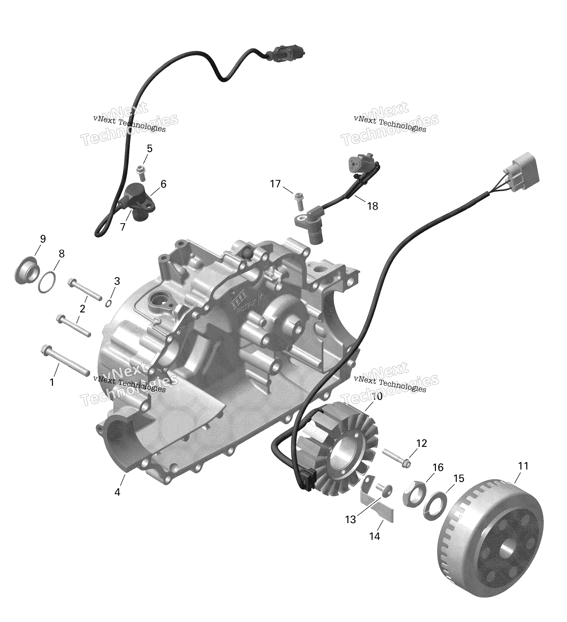 Rotax Magneto 480W