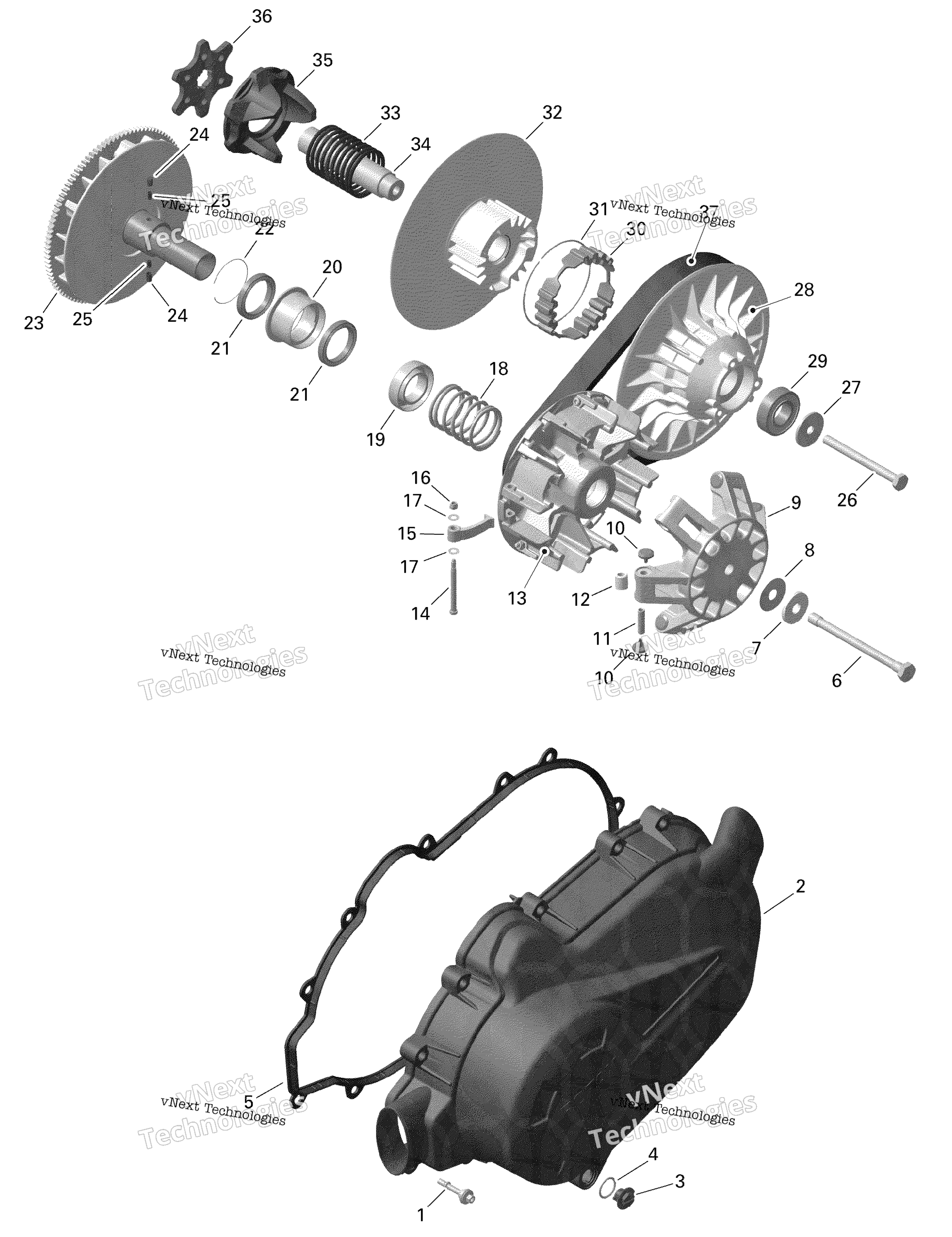 Rotax трансмиссия