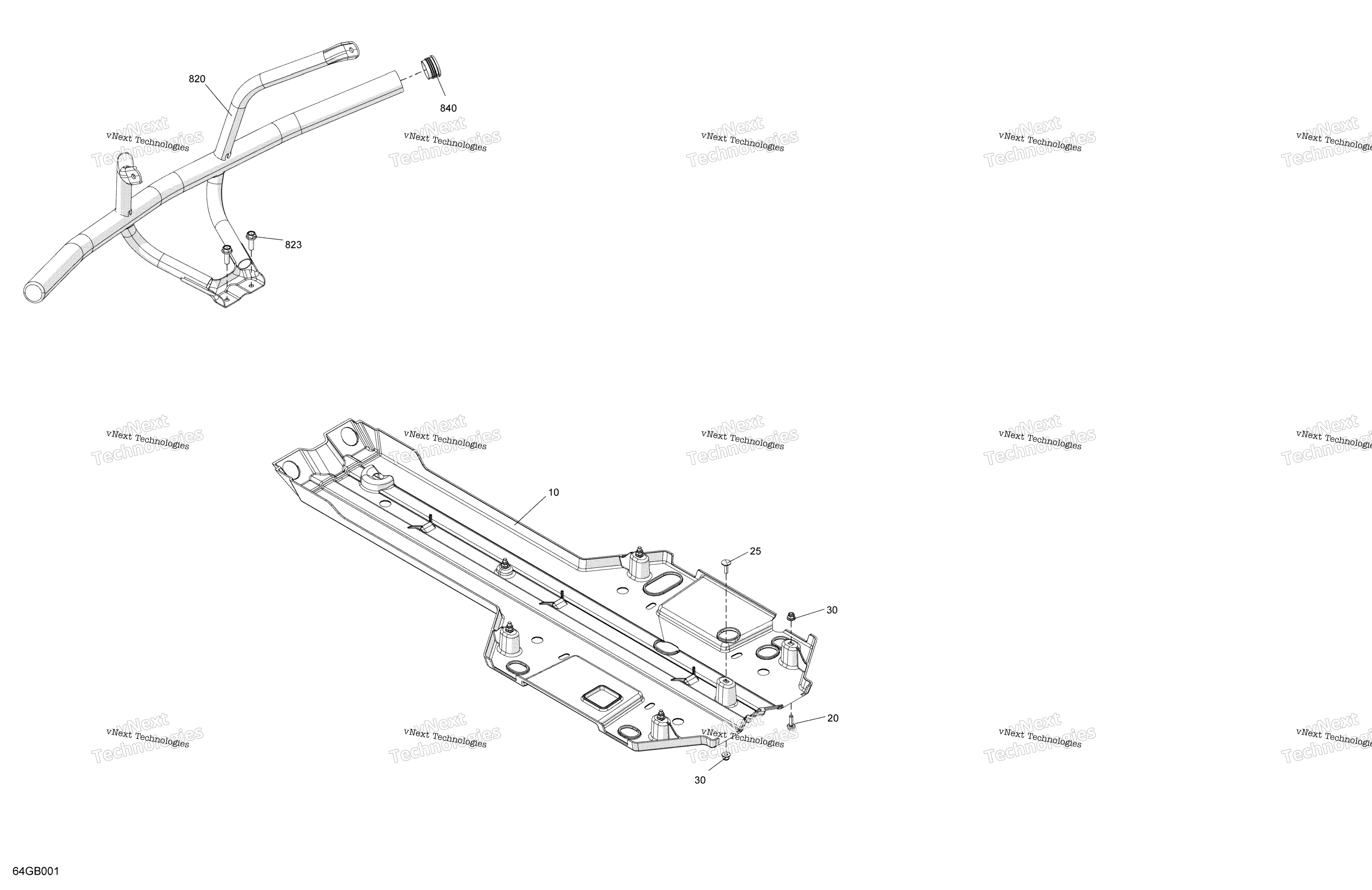 кузов Skid Plate и Bumper