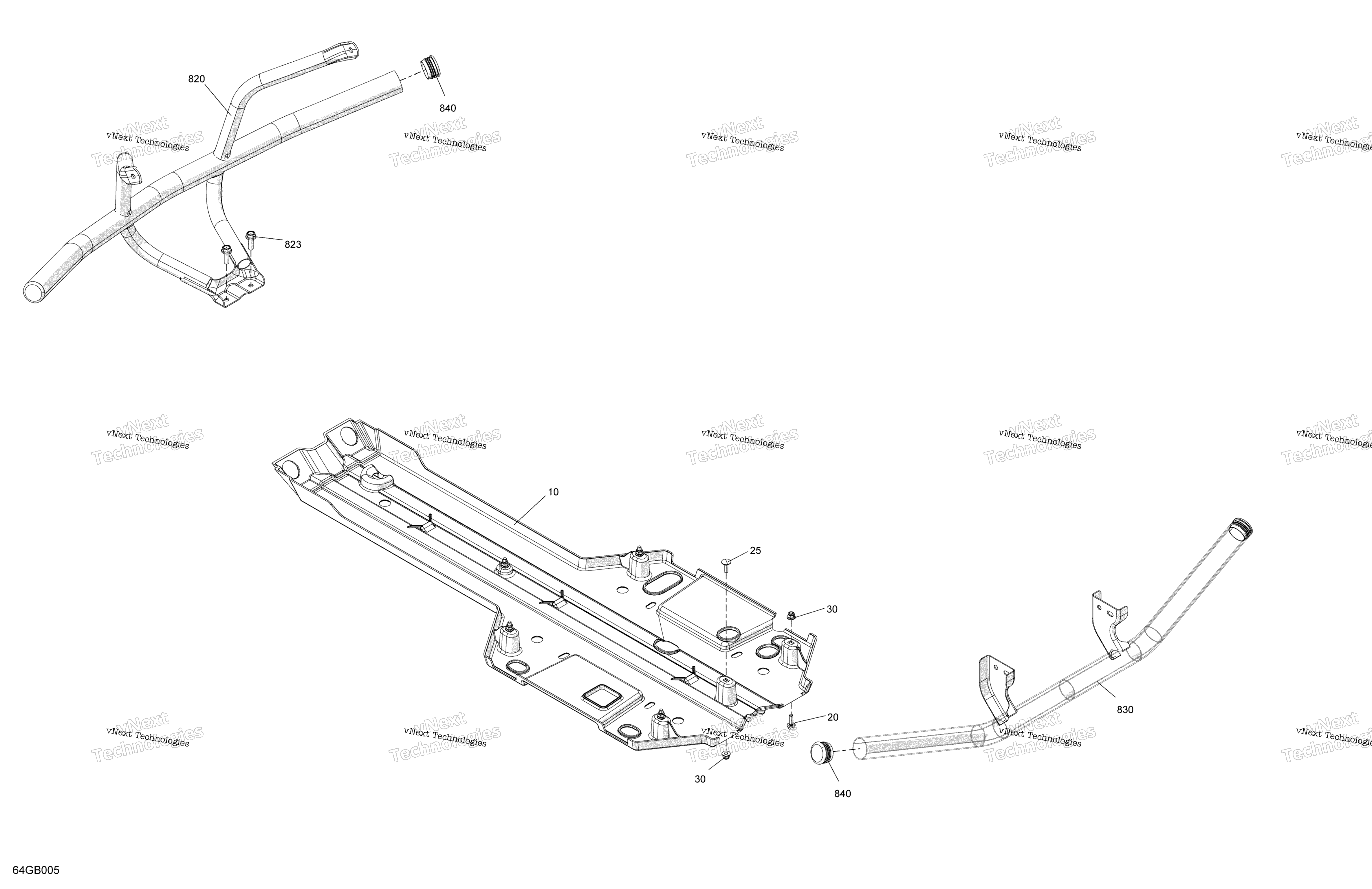 кузов Skid Plate и Bumper