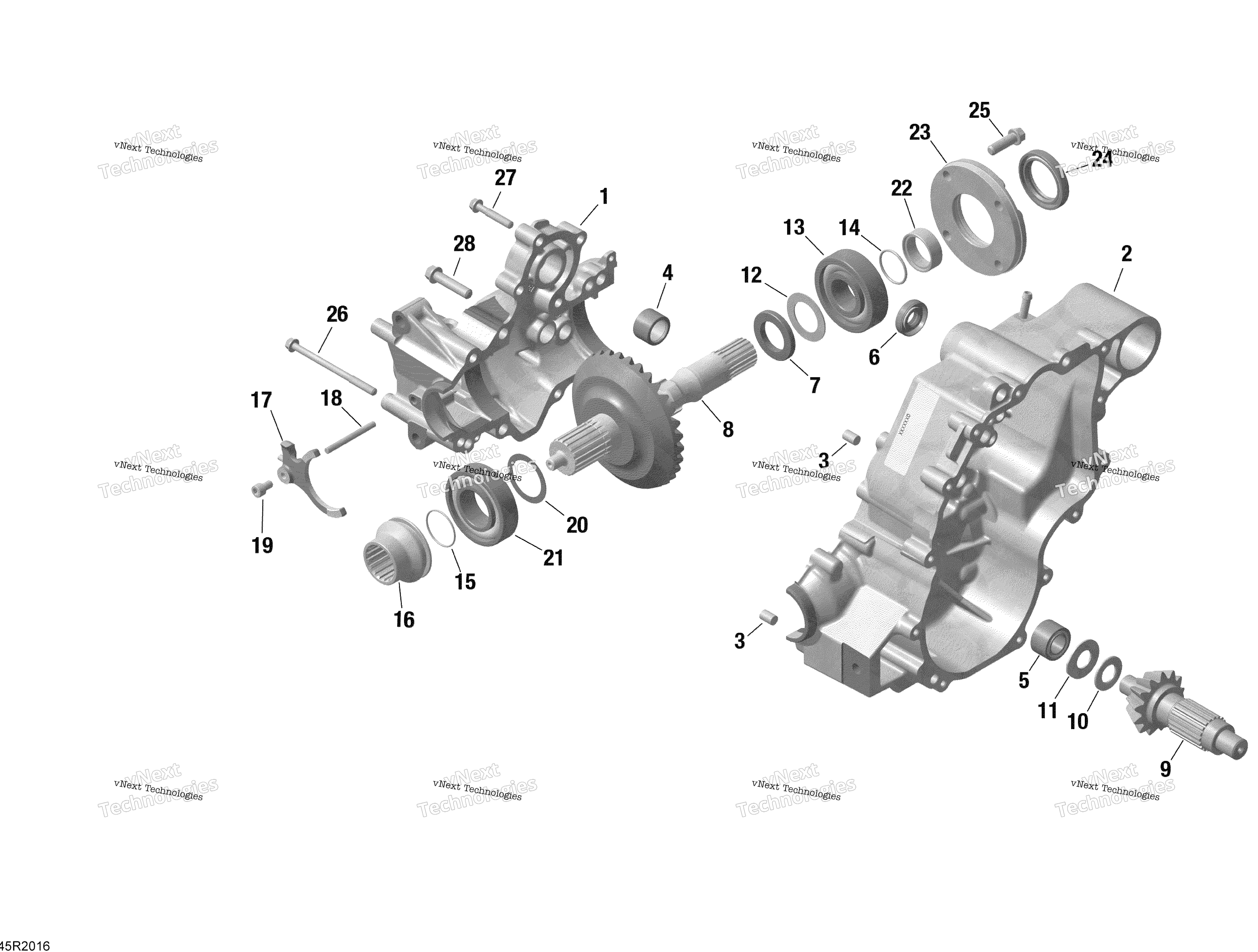 Rotax передача Box 1 420686217