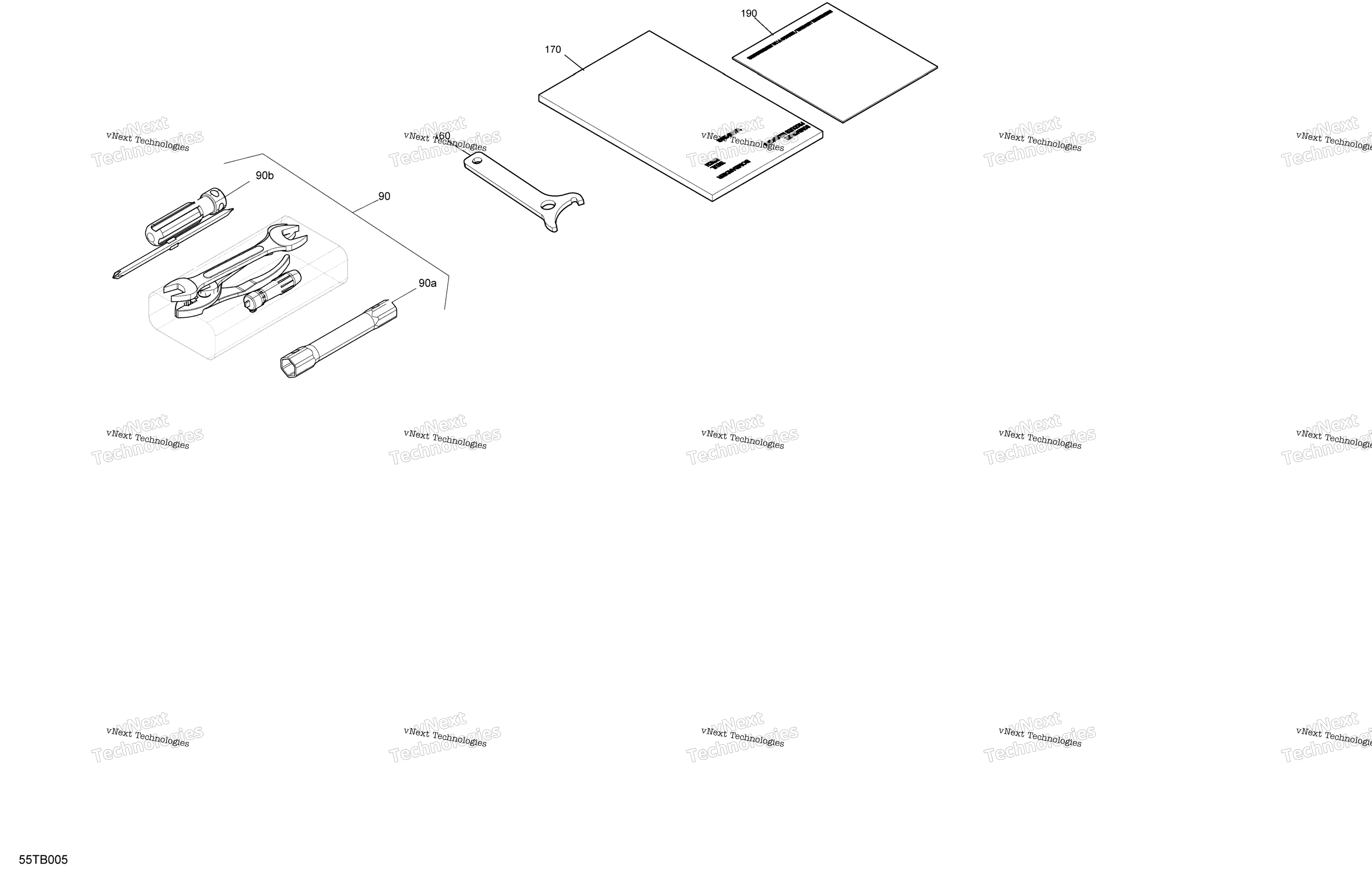 кузов передний Storage Tray