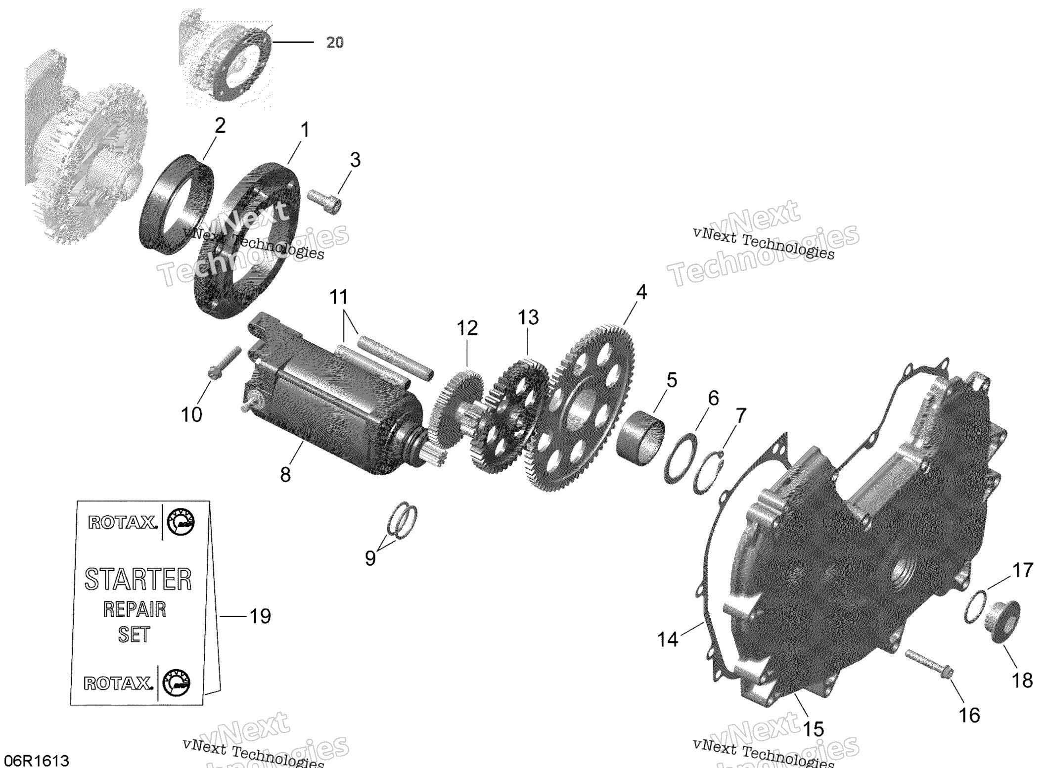 Rotax Electric Starter