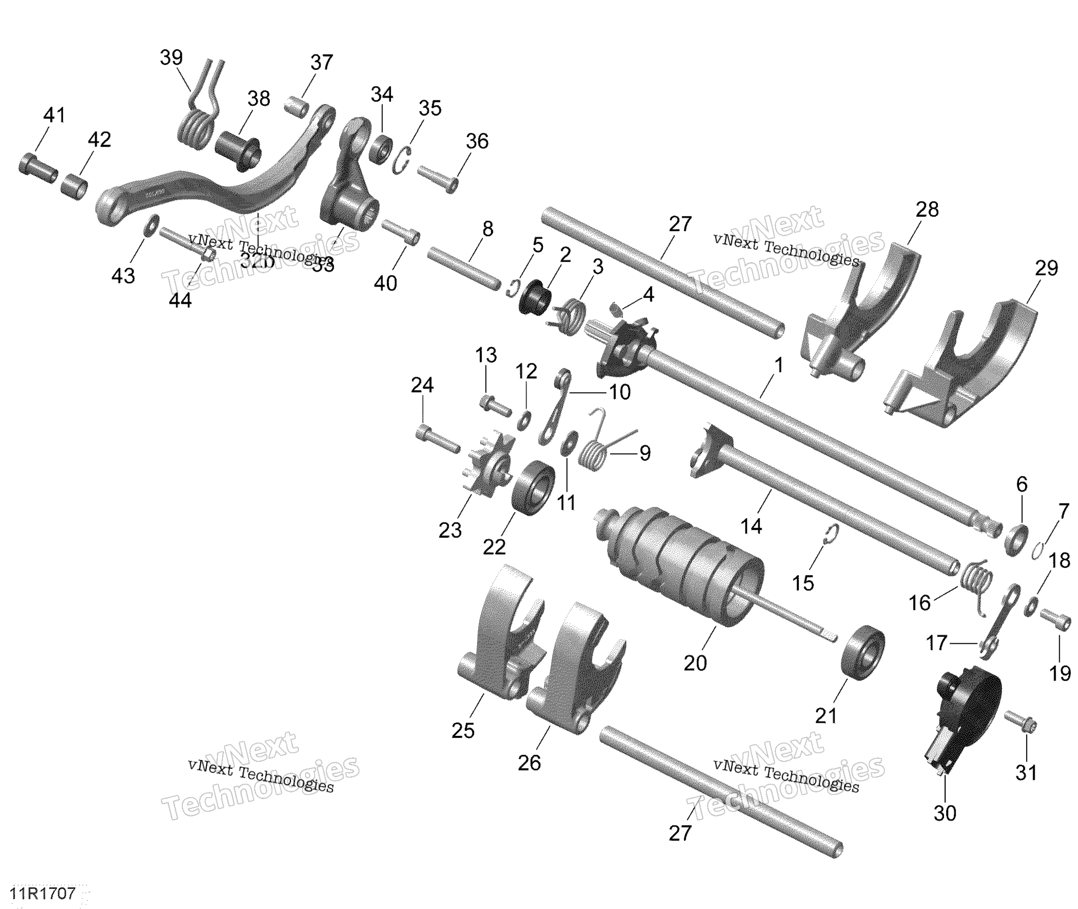 Rotax Shifting System Se6
