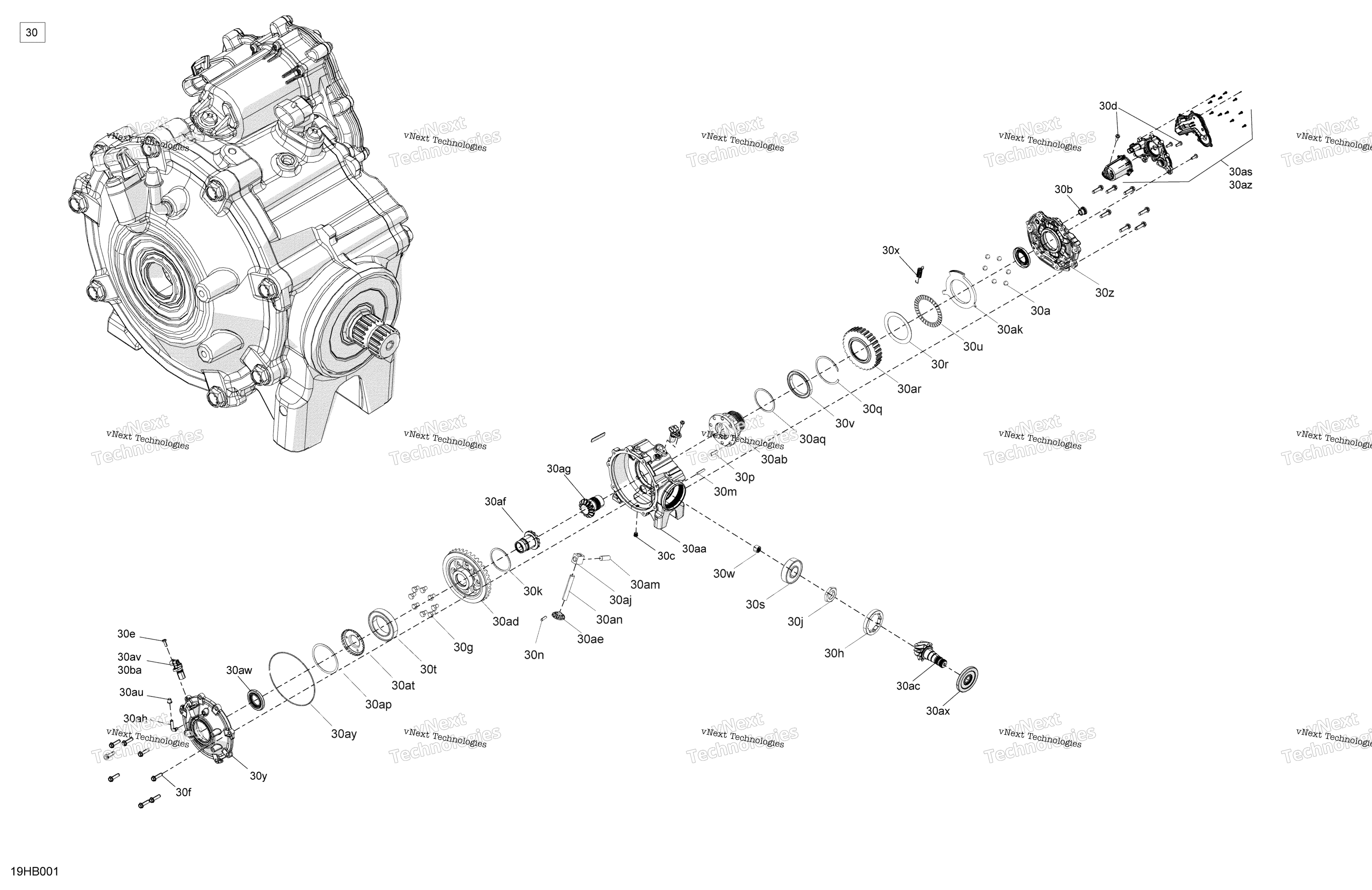 Привод - Front - Differential Parts