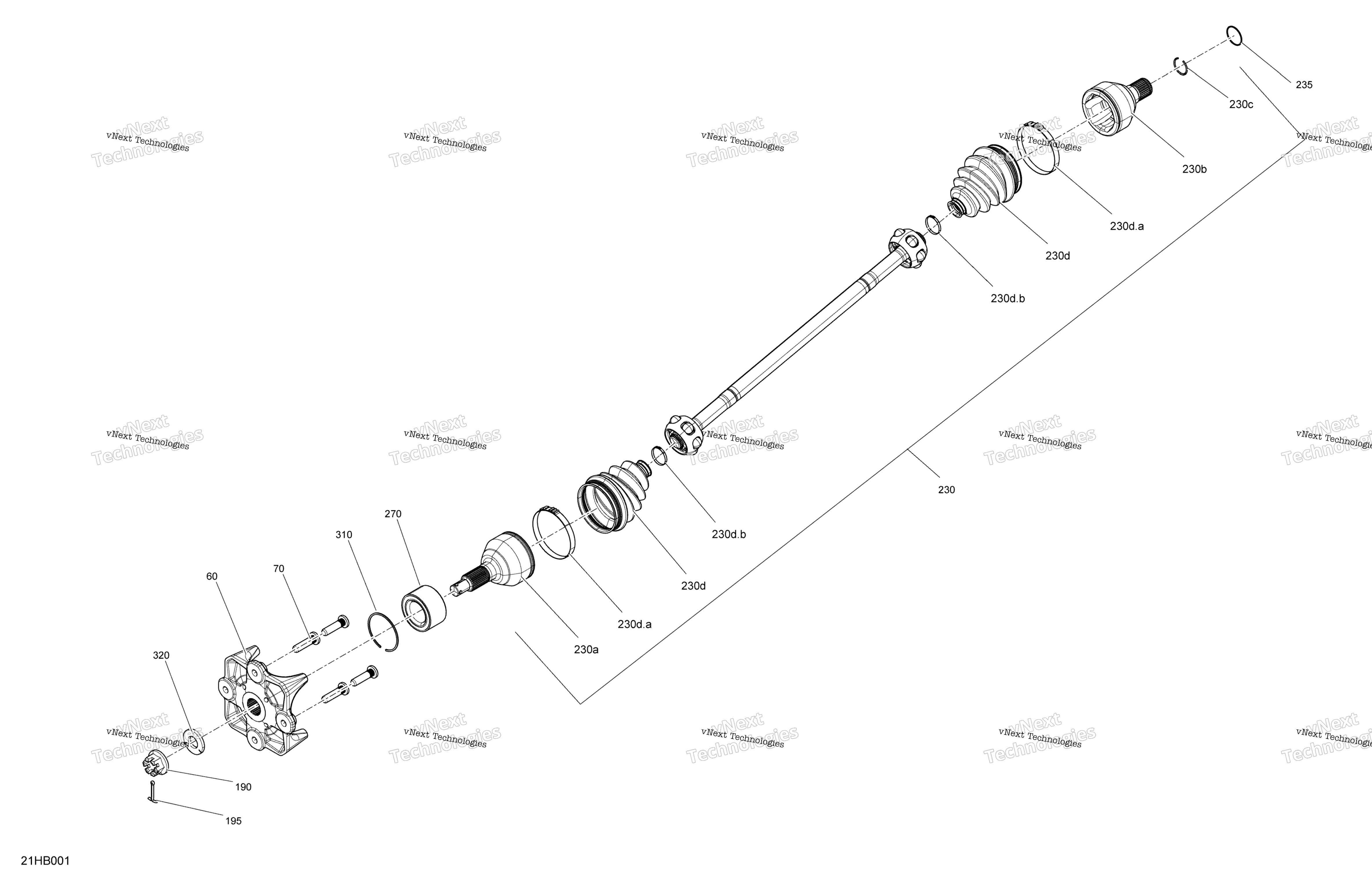 Привод - Rear - Common Parts