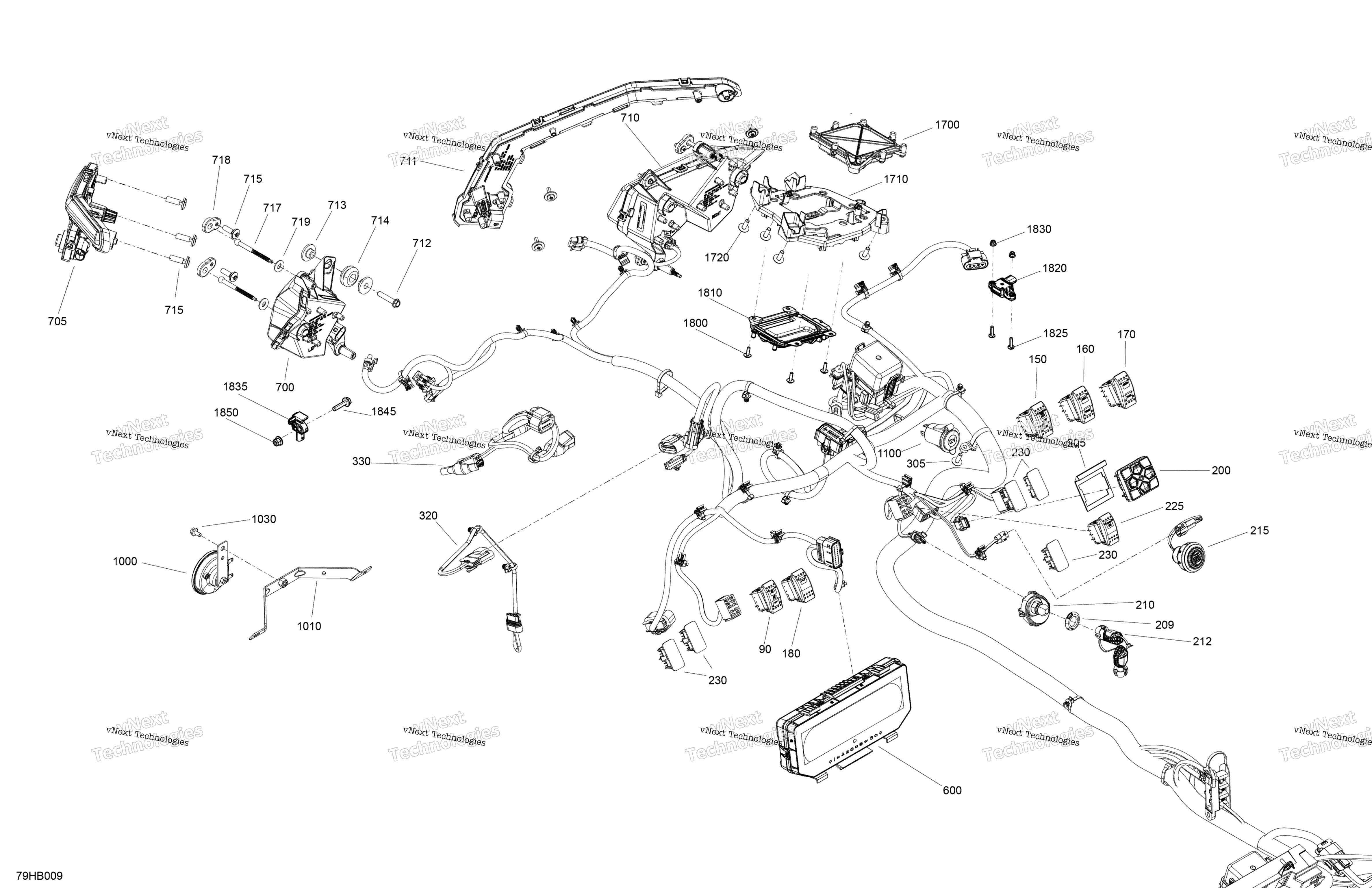Электрооборудование - Front Section