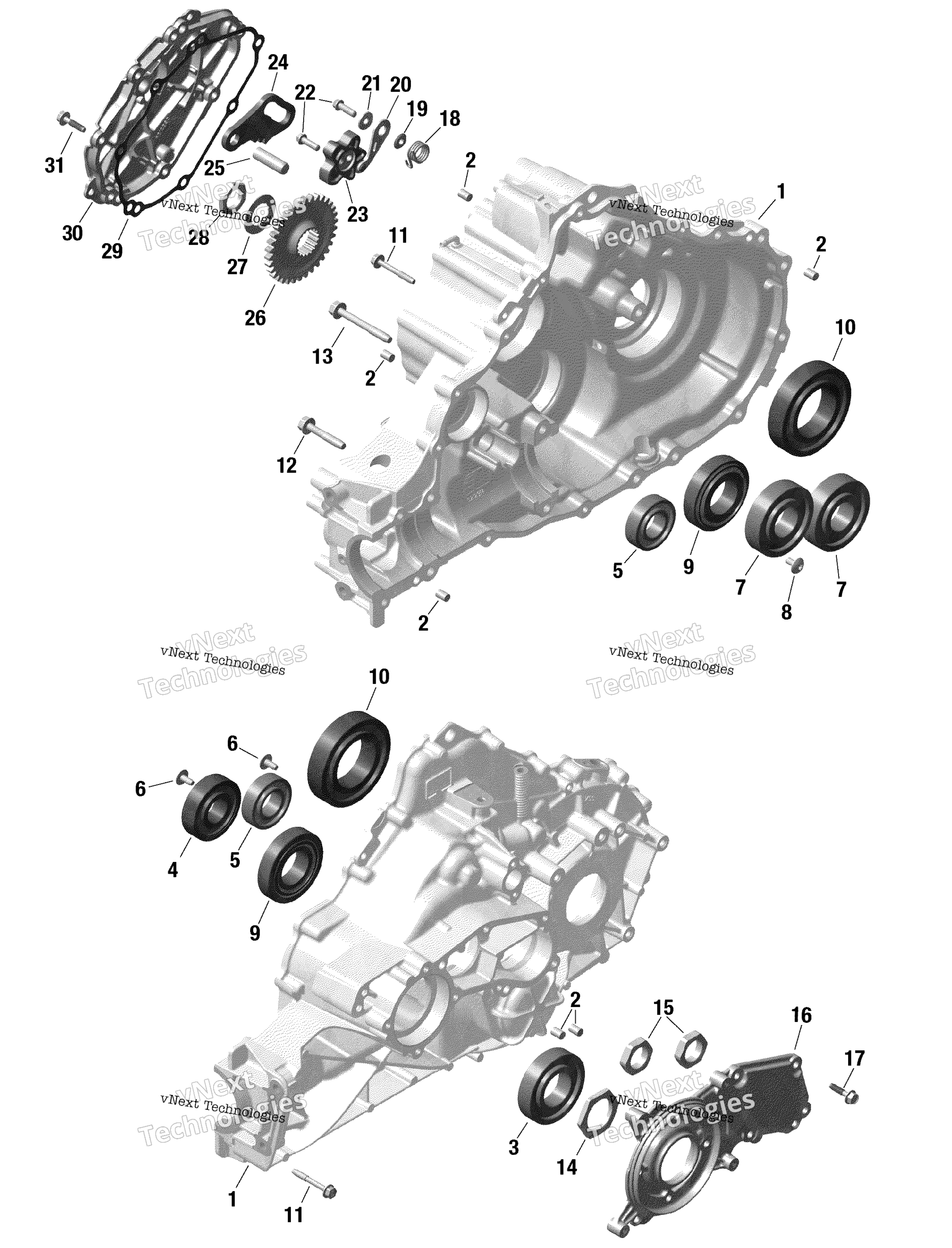 Rotax передача Box 1
