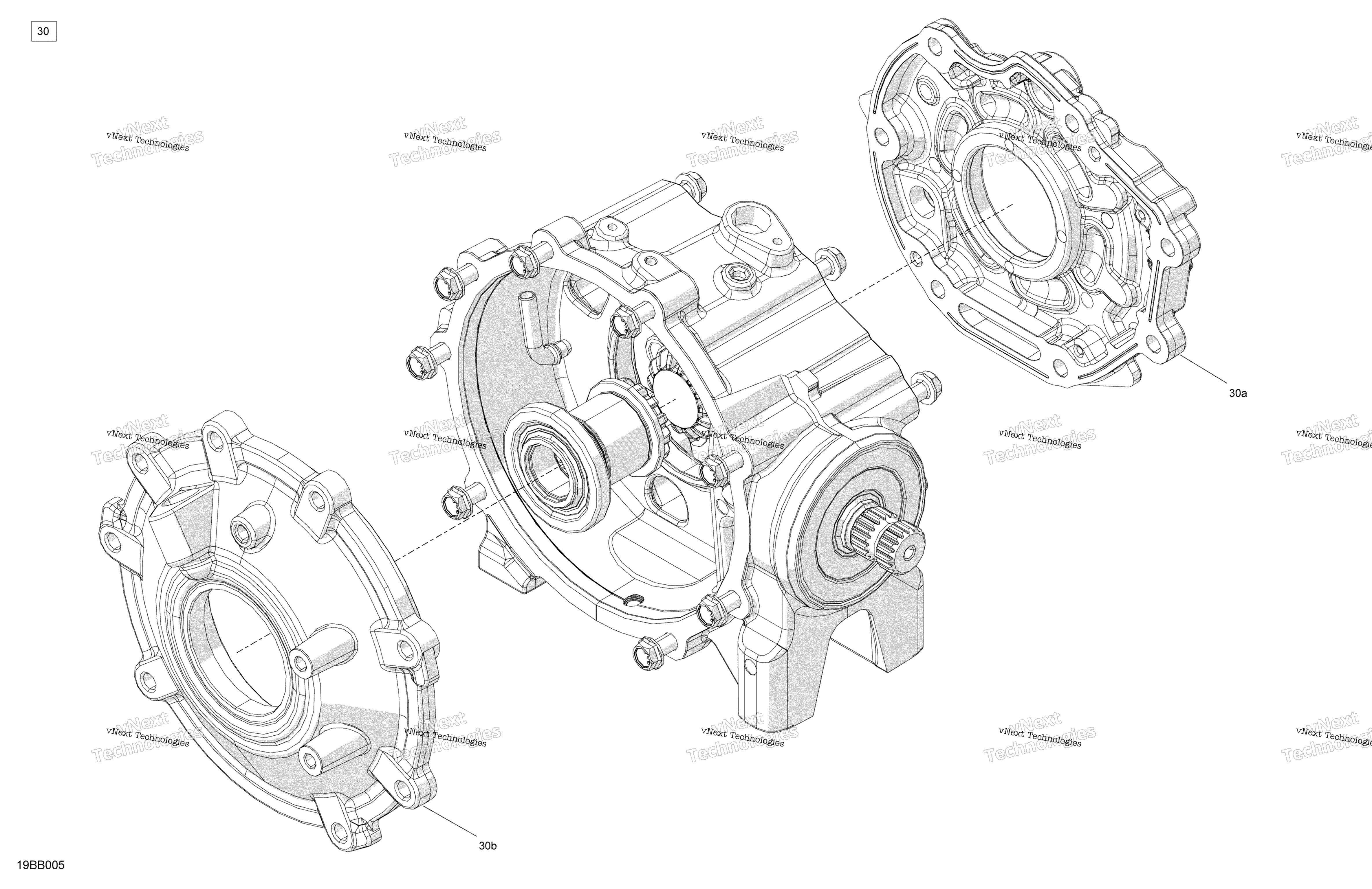 Привод - Front - Differential Parts