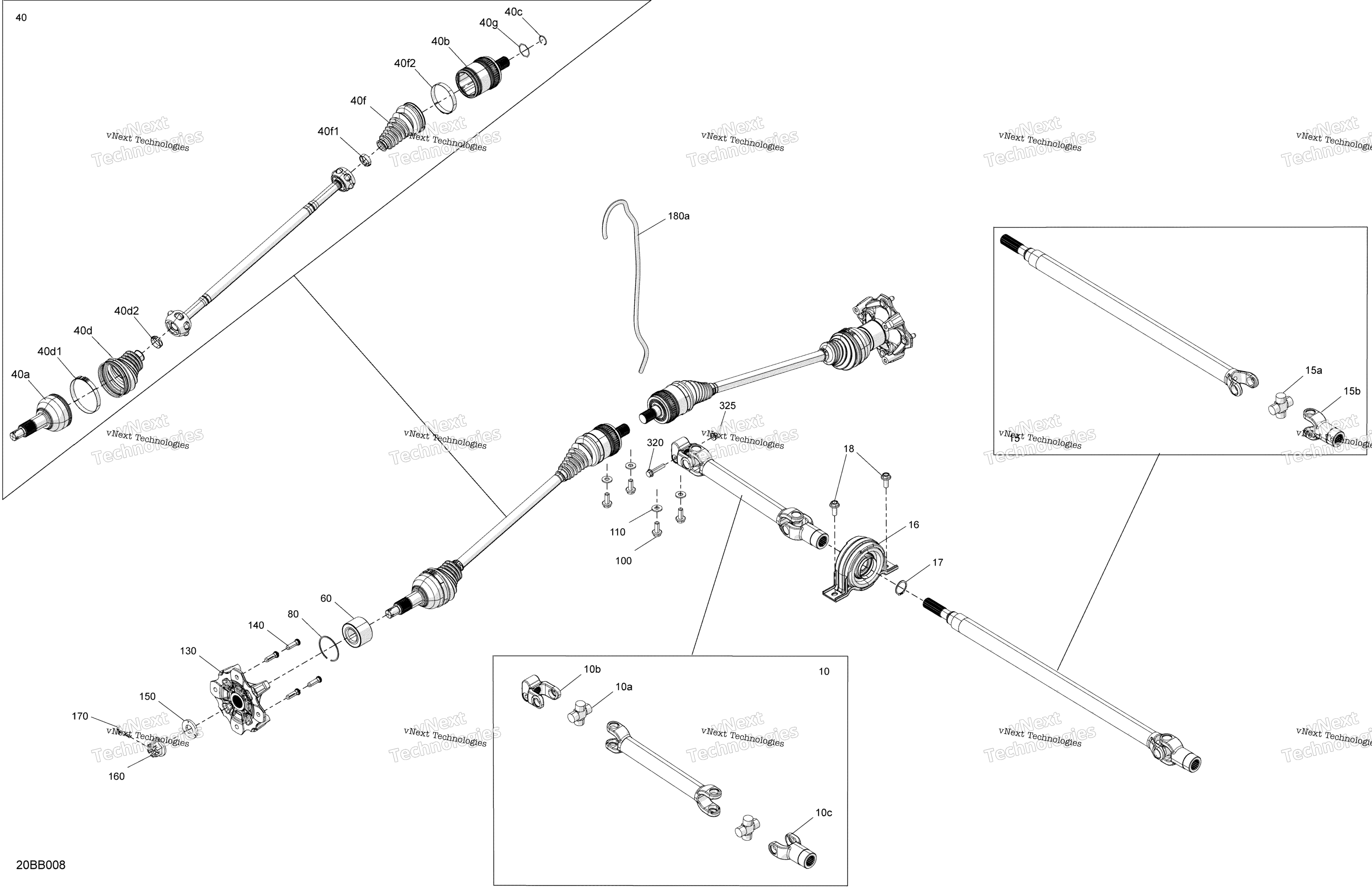Привод - Front - Common Parts