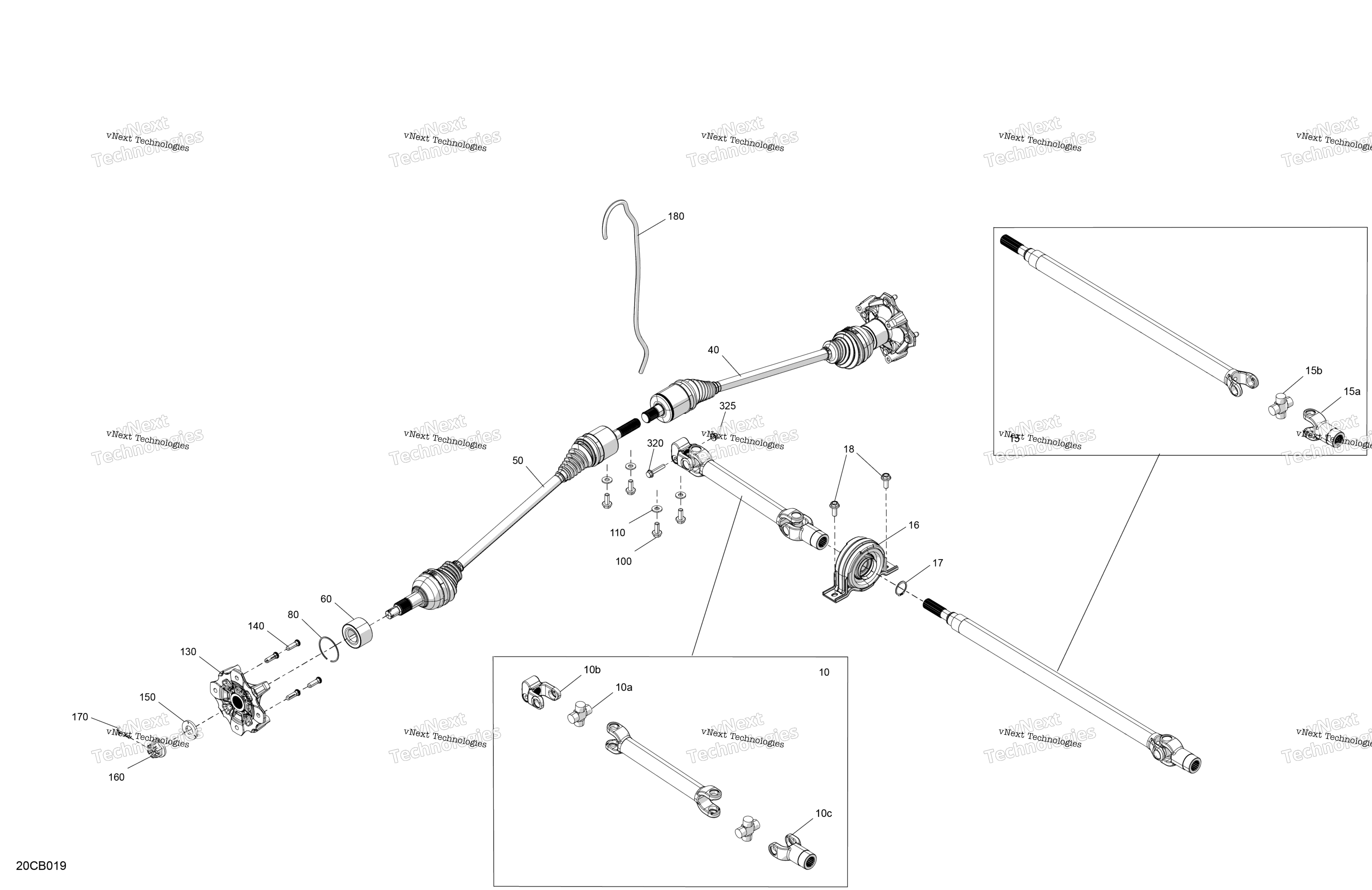 Привод - Front - Common Parts