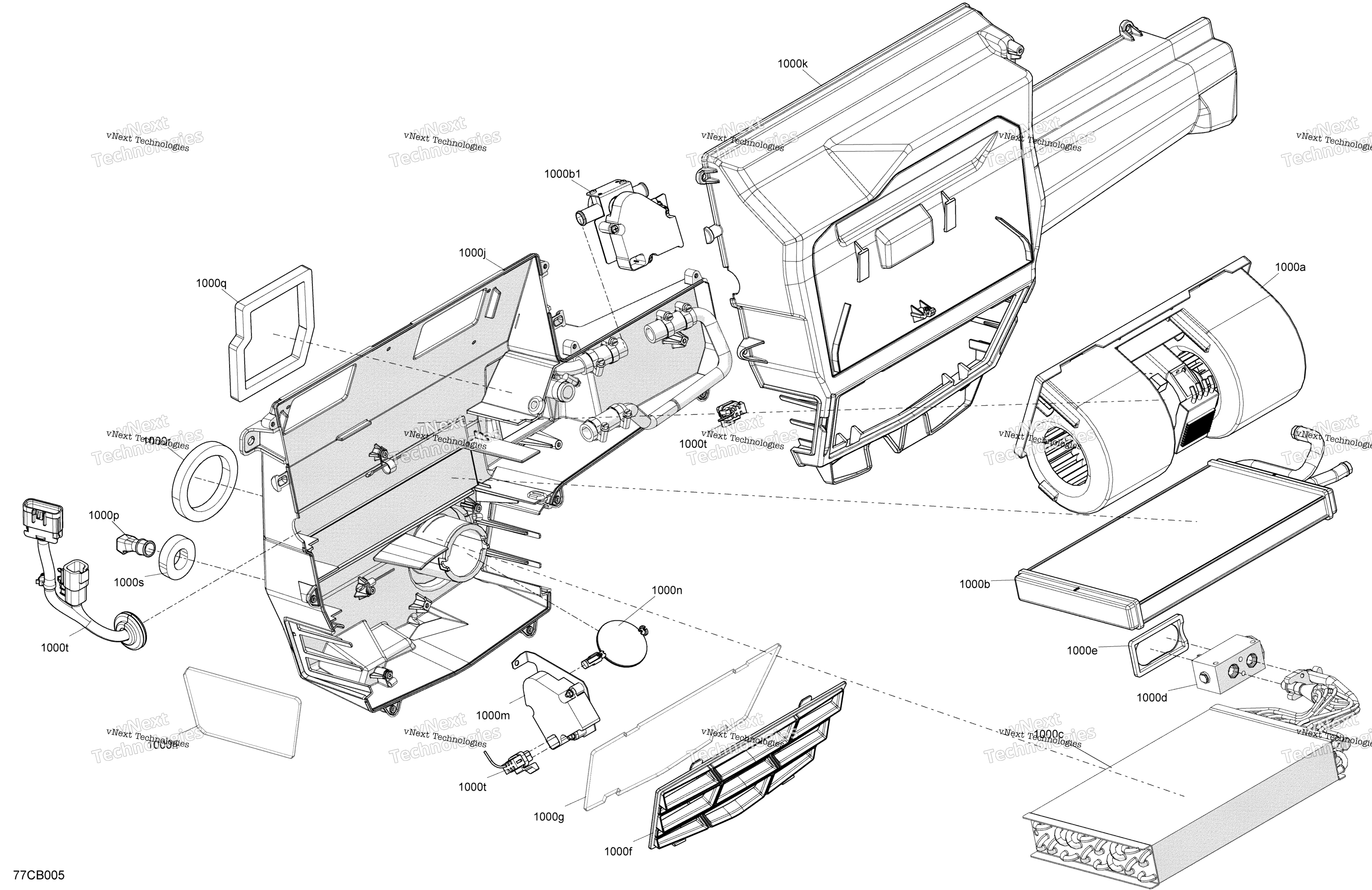 Enclosure Cab Воздушный Conditioning блок