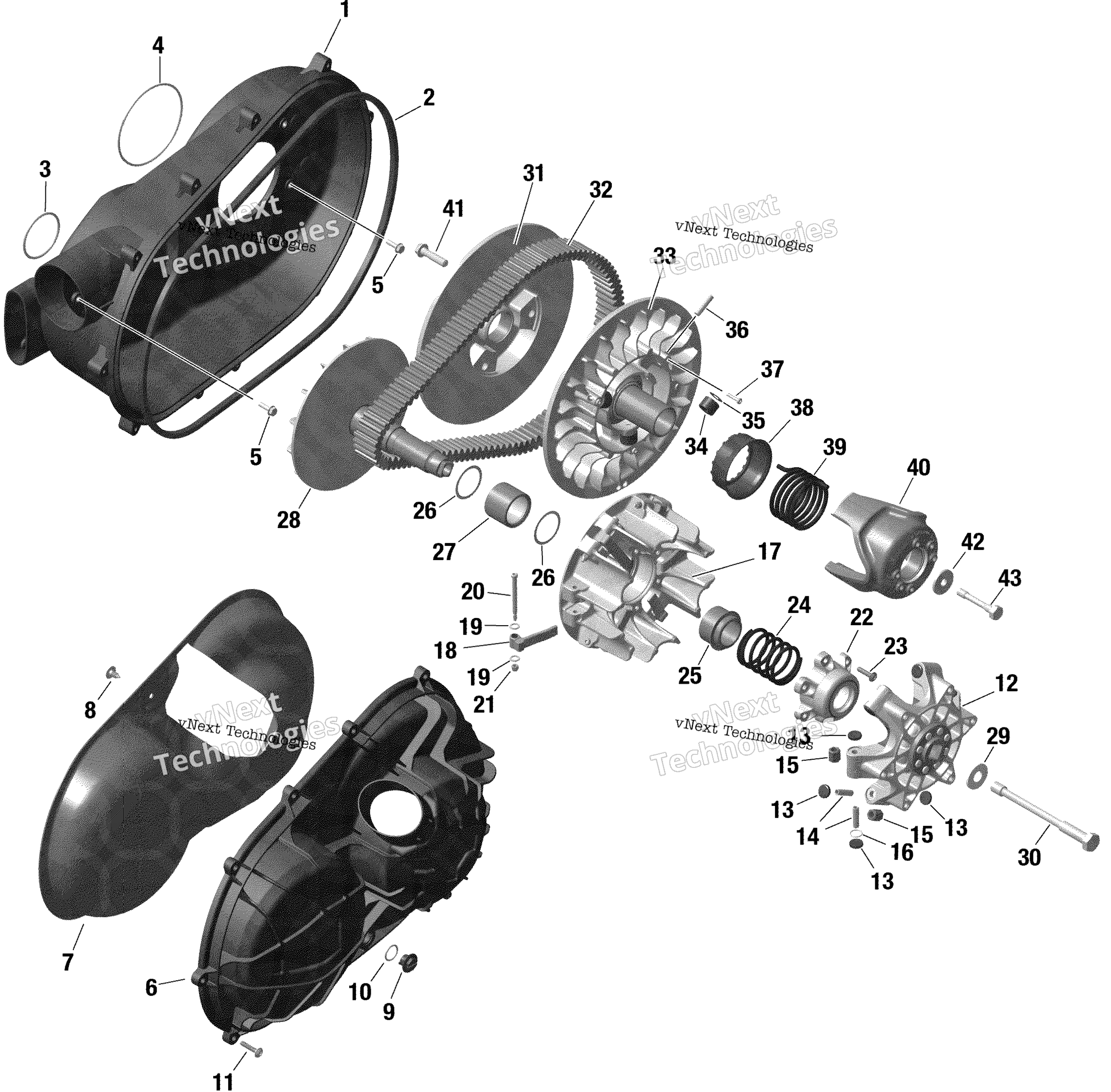 Rotax трансмиссия