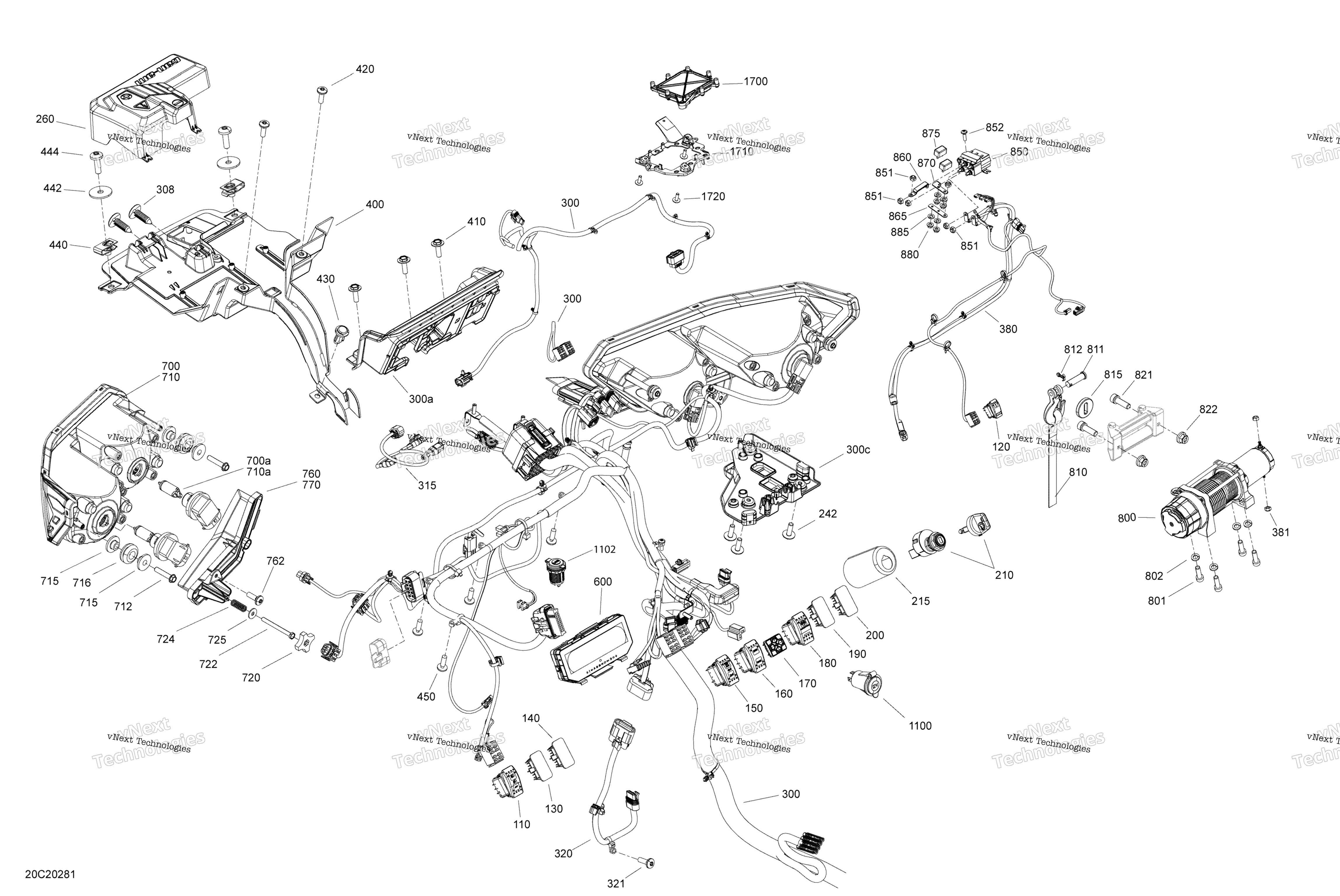 Электрооборудование - System - Front Section