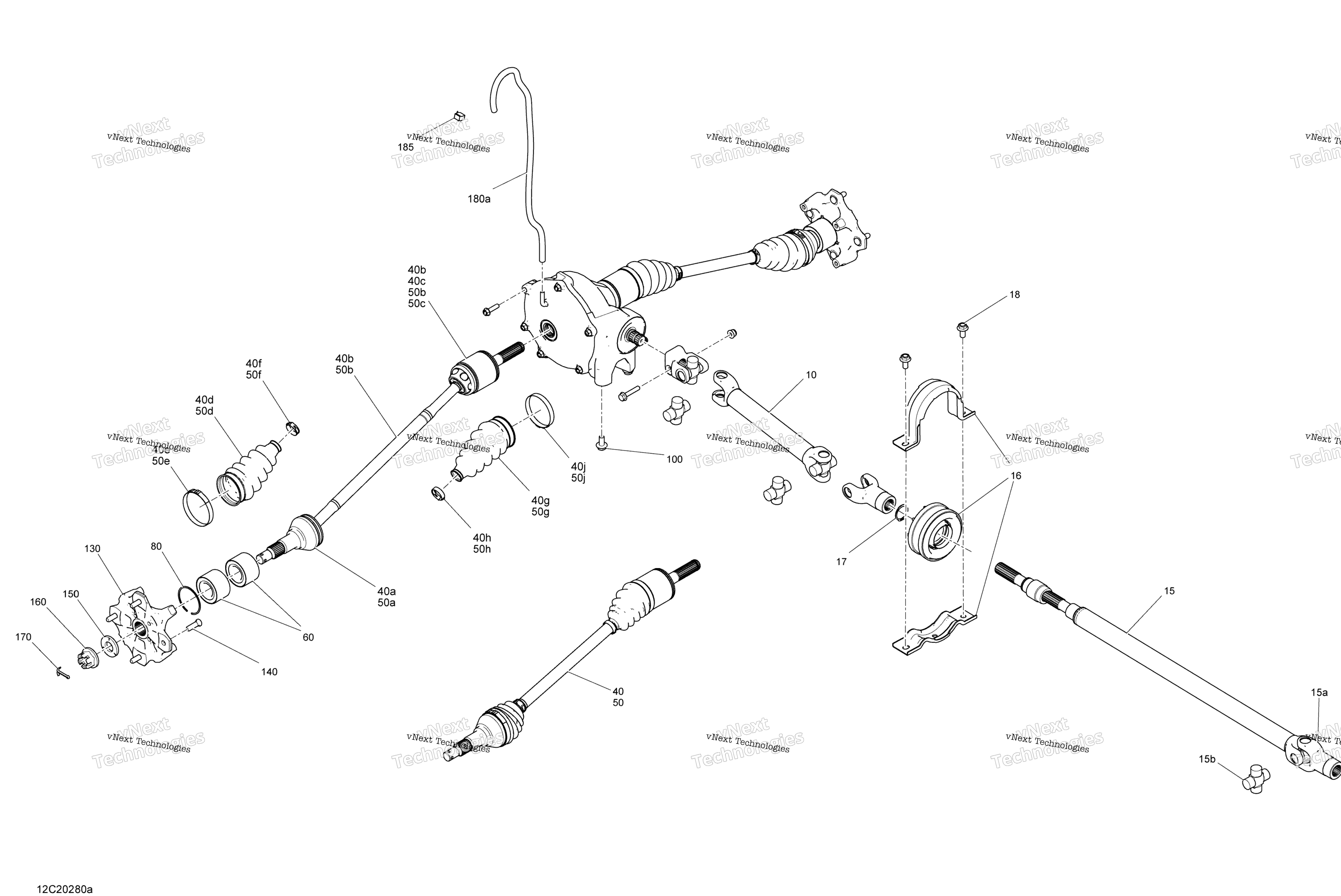 Передняя часть Drive - Common Parts - Dps - Xt