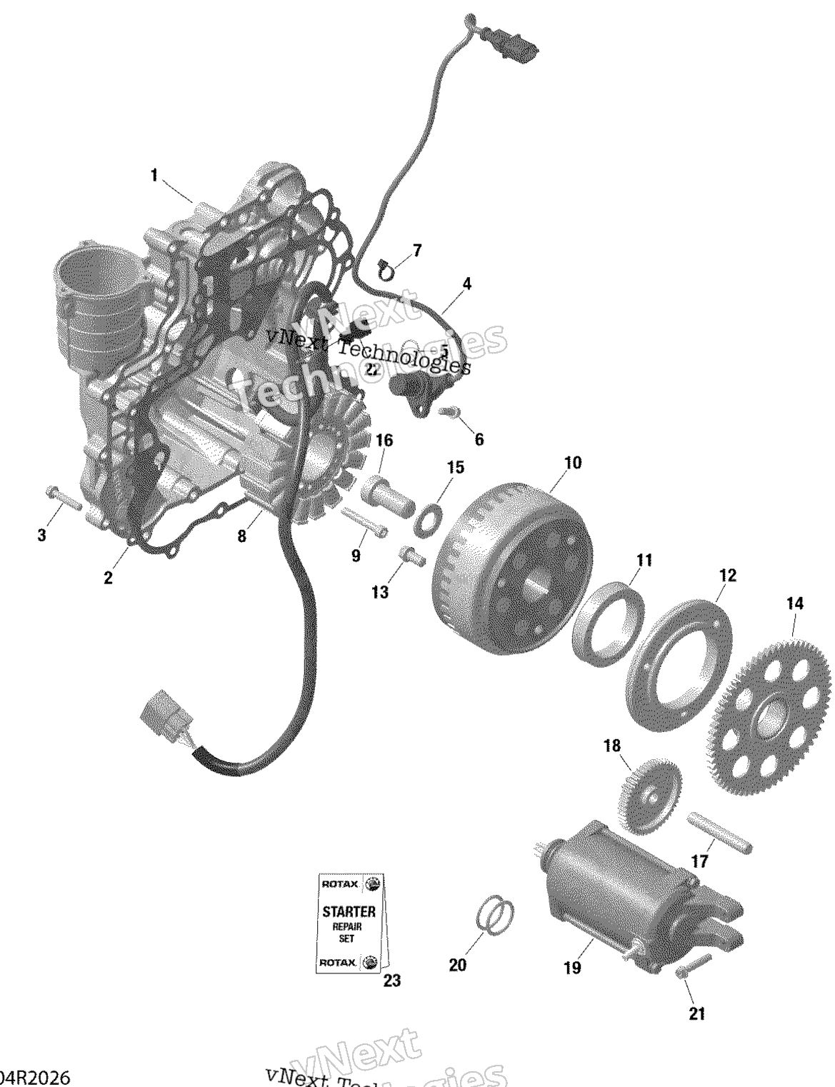 Магнето And Electric Starter