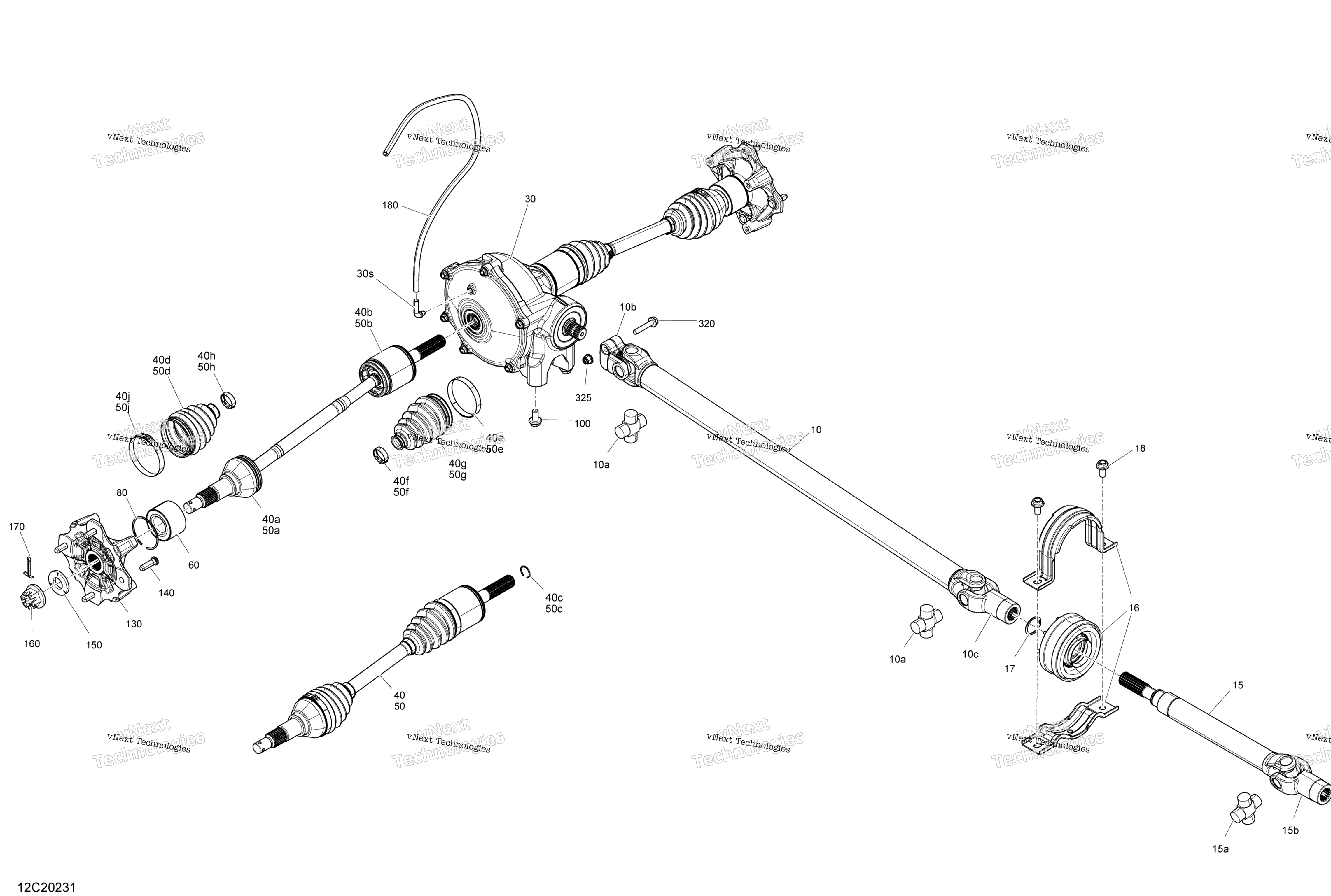 Передняя часть Drive - Common Parts - Base