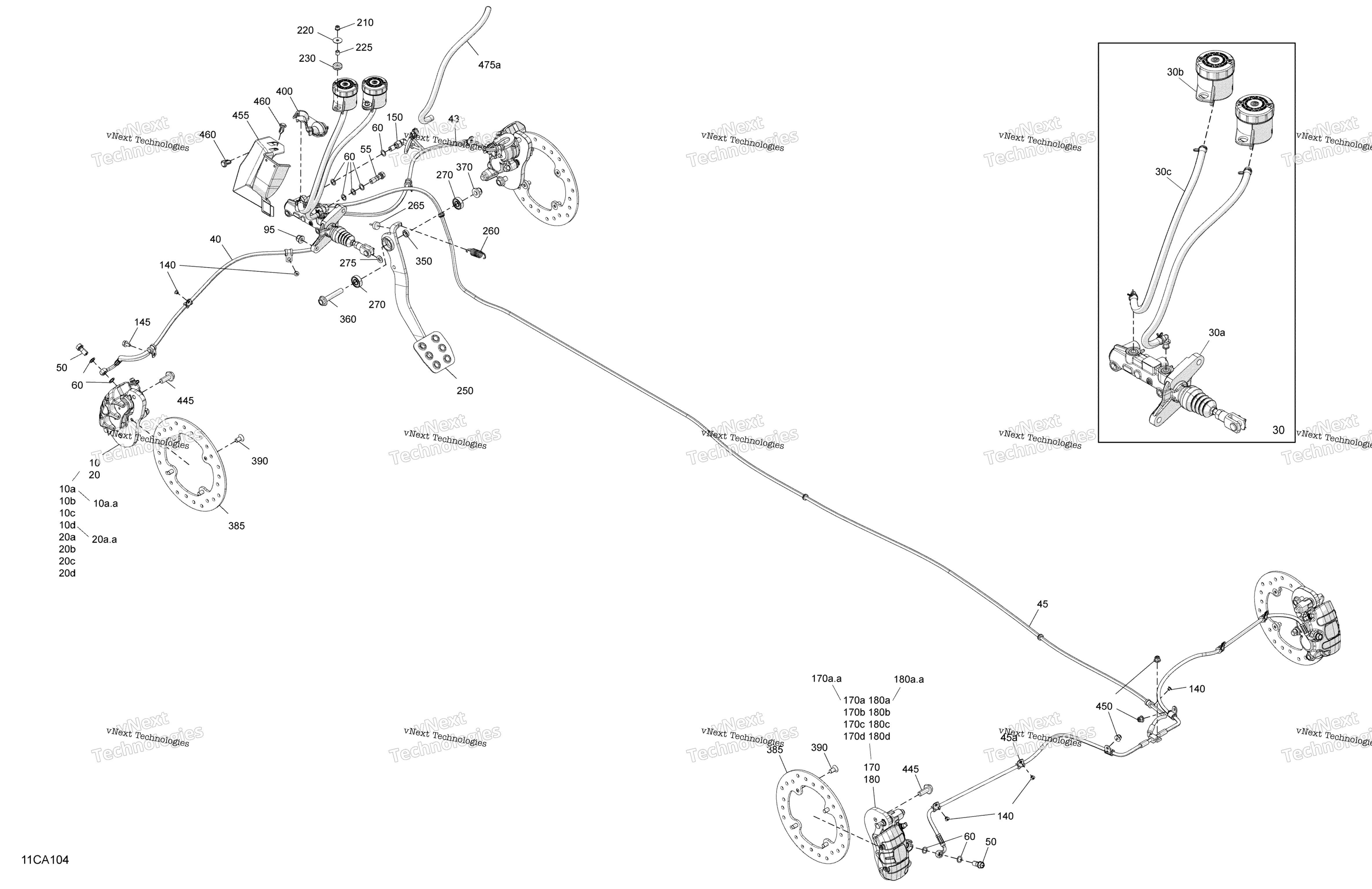 Mechanic тормоз System Xt