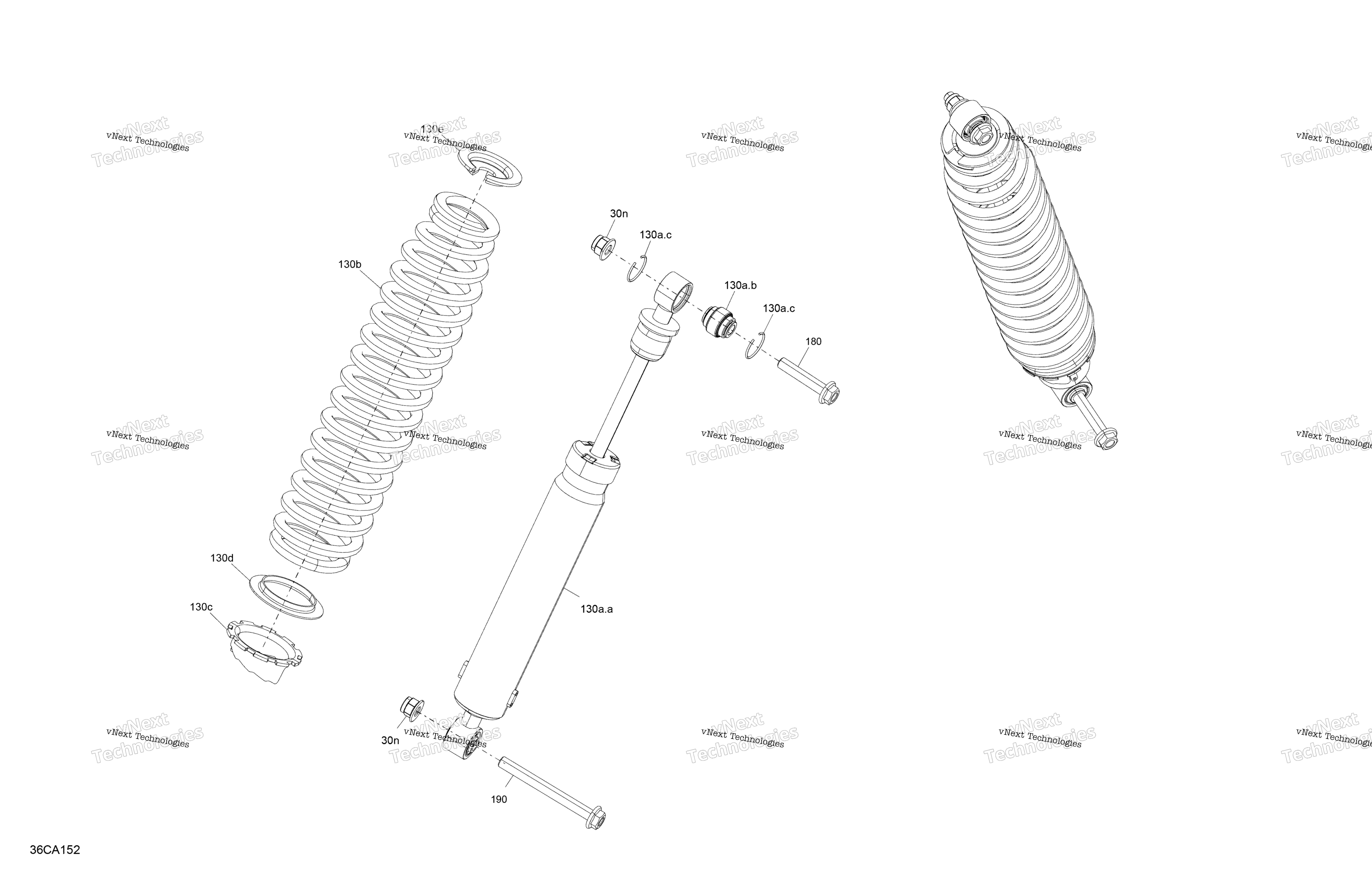 Подвеска - Rear Shocks - Xt