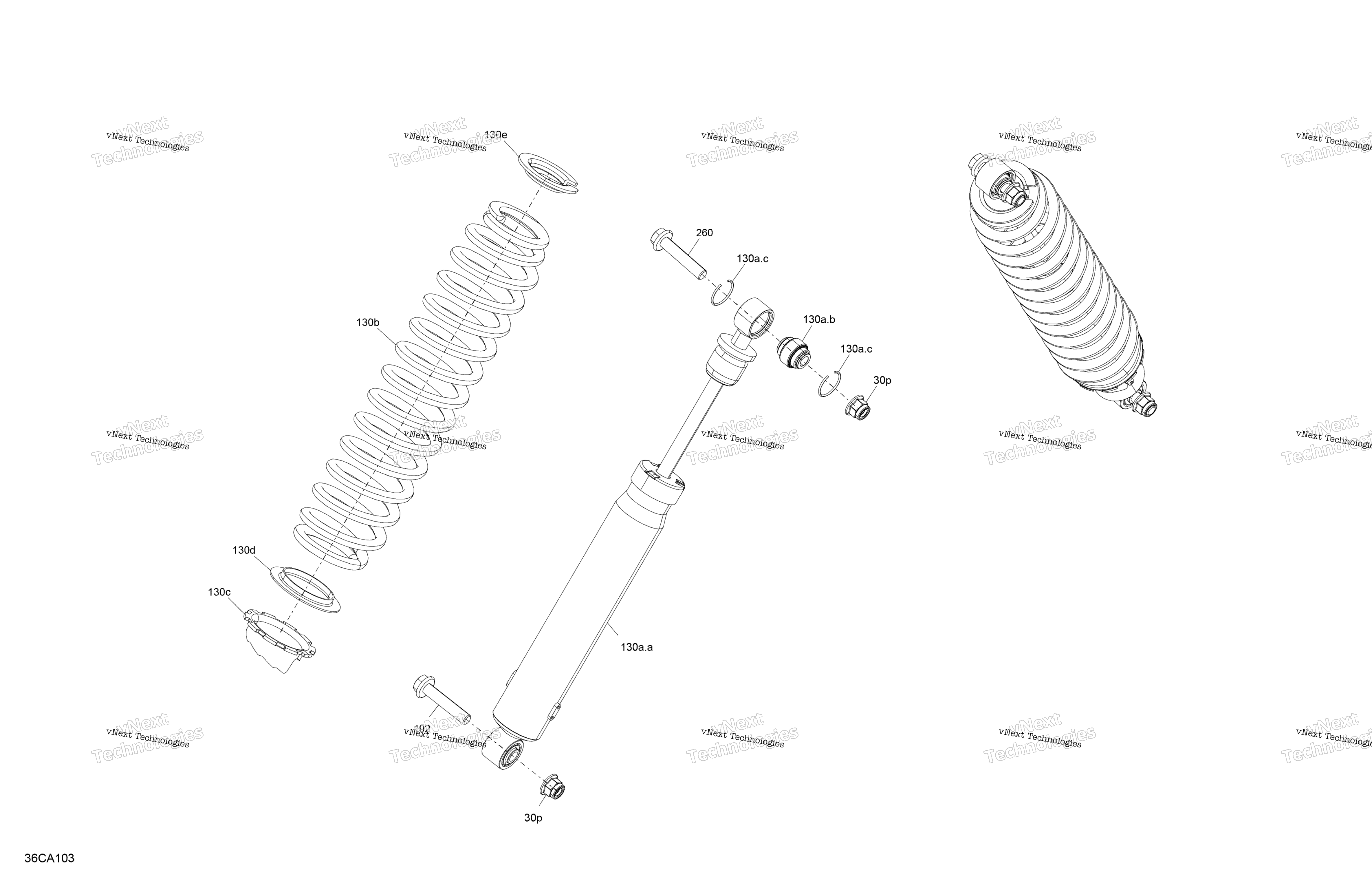 Подвеска - Front Shocks - Xt