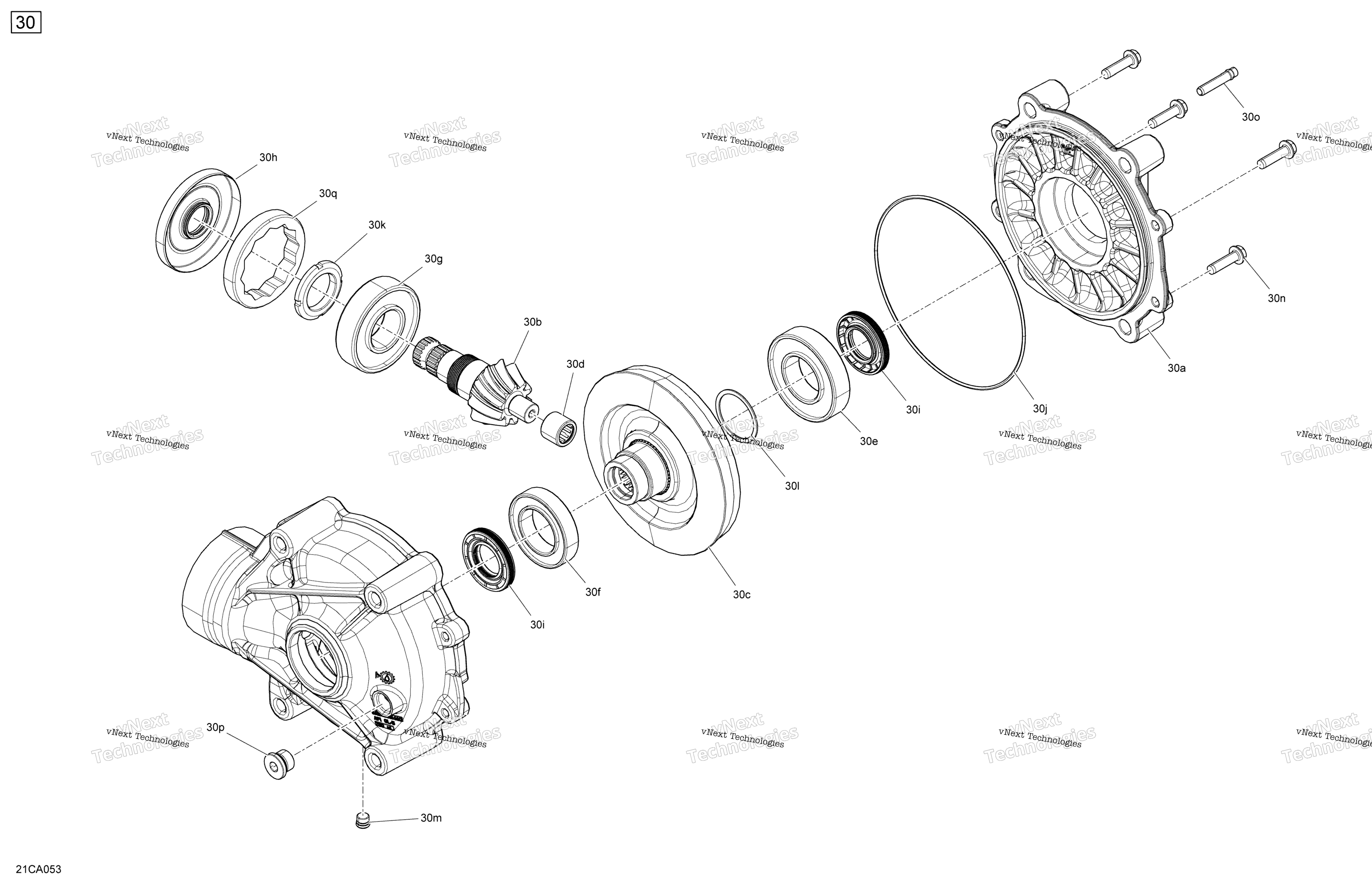 Привод - Rear - Final Drive Unit