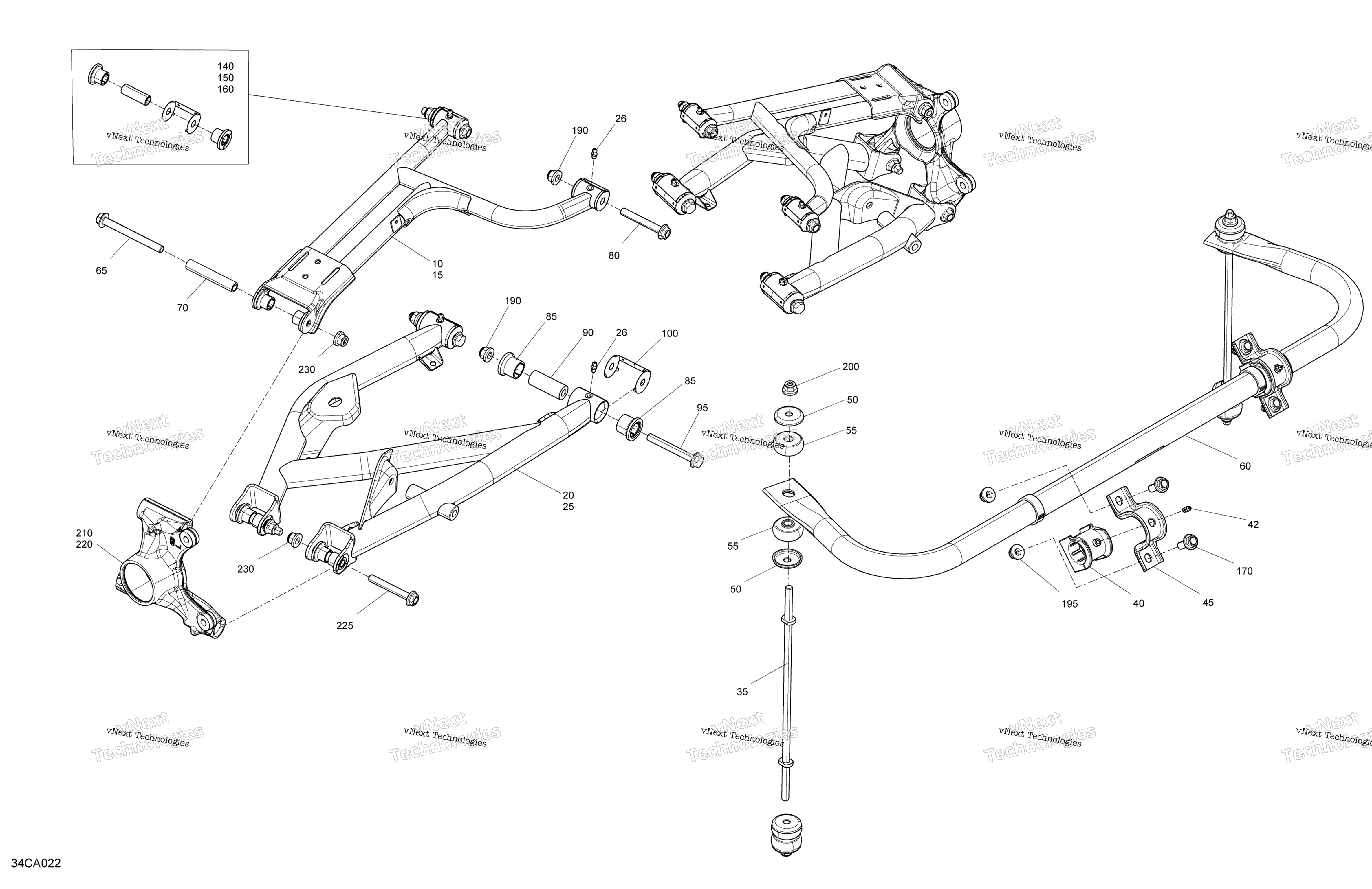 Подвеска - Rear - Dps - Xt