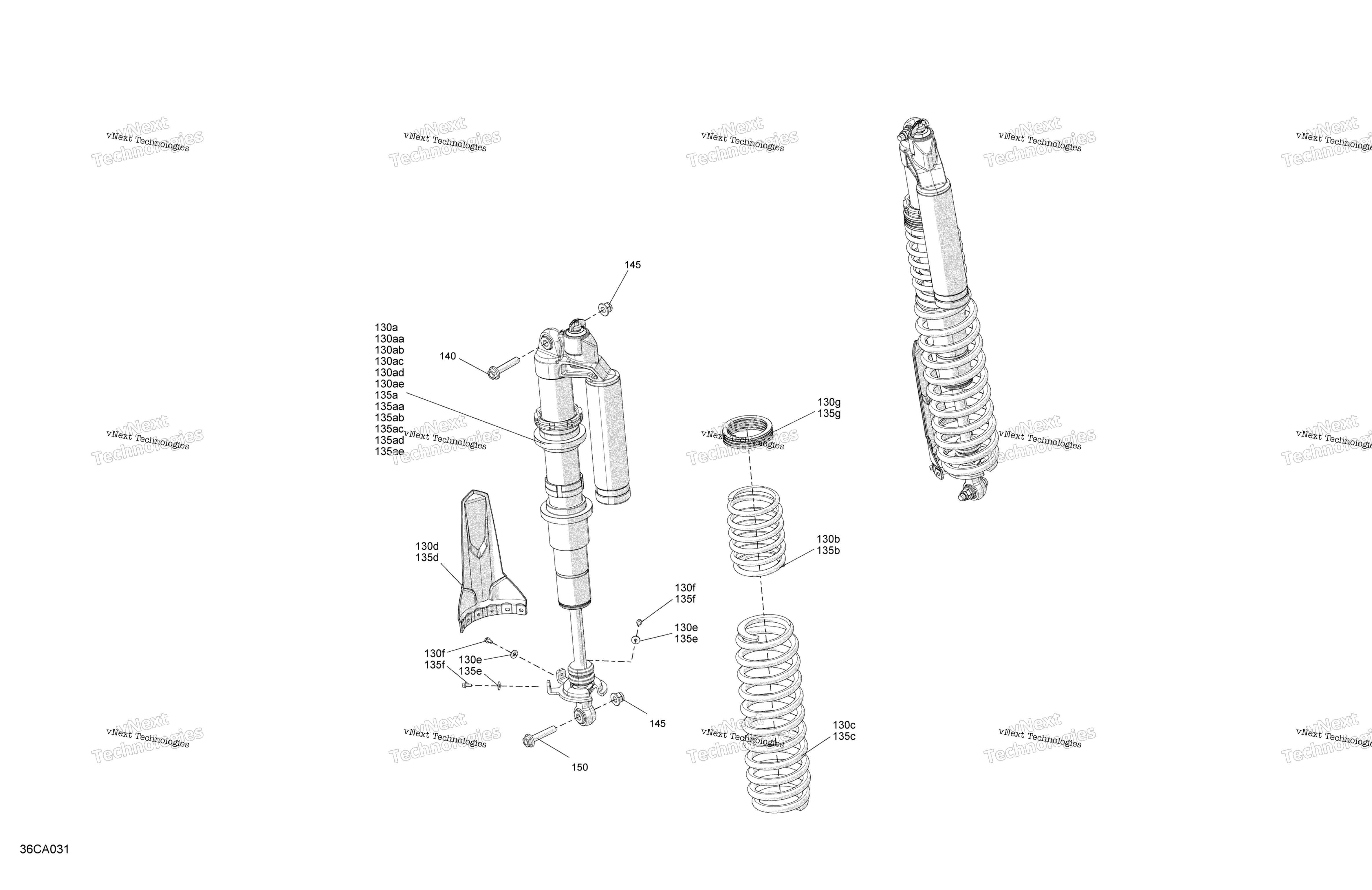 Подвеска - Rear Shocks