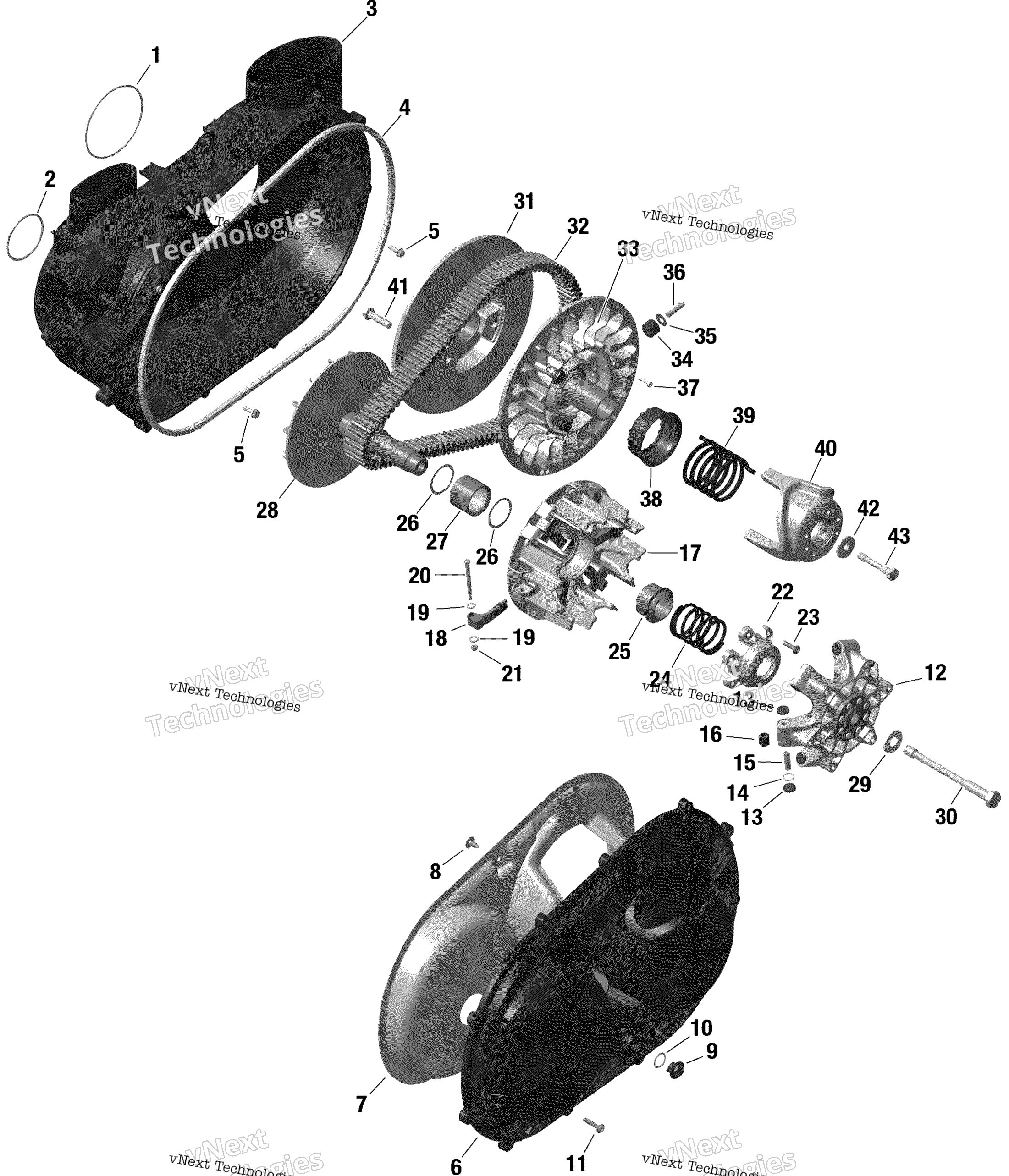 Rotax трансмиссия