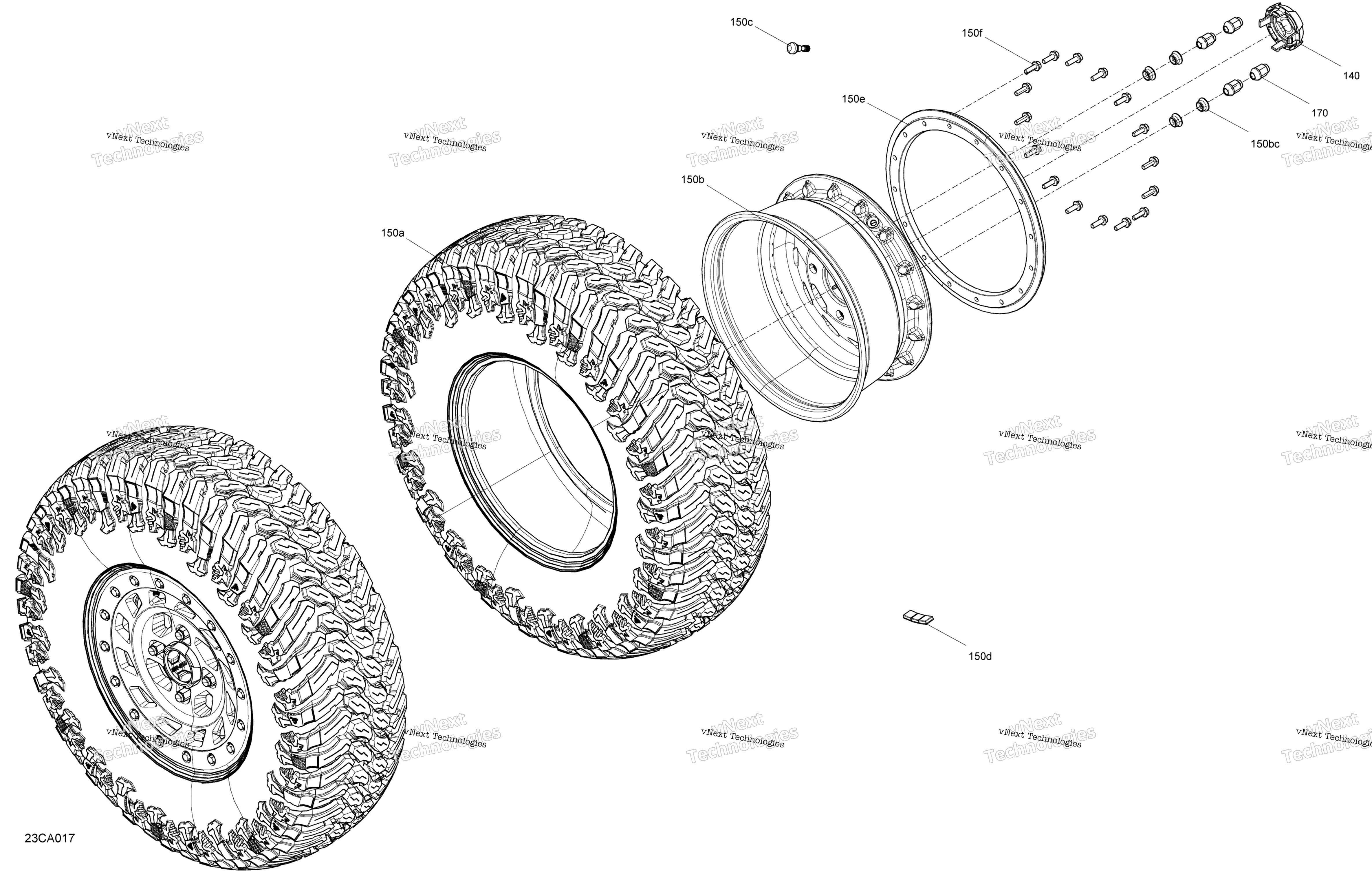 Привод - Rear Wheels - Xrc